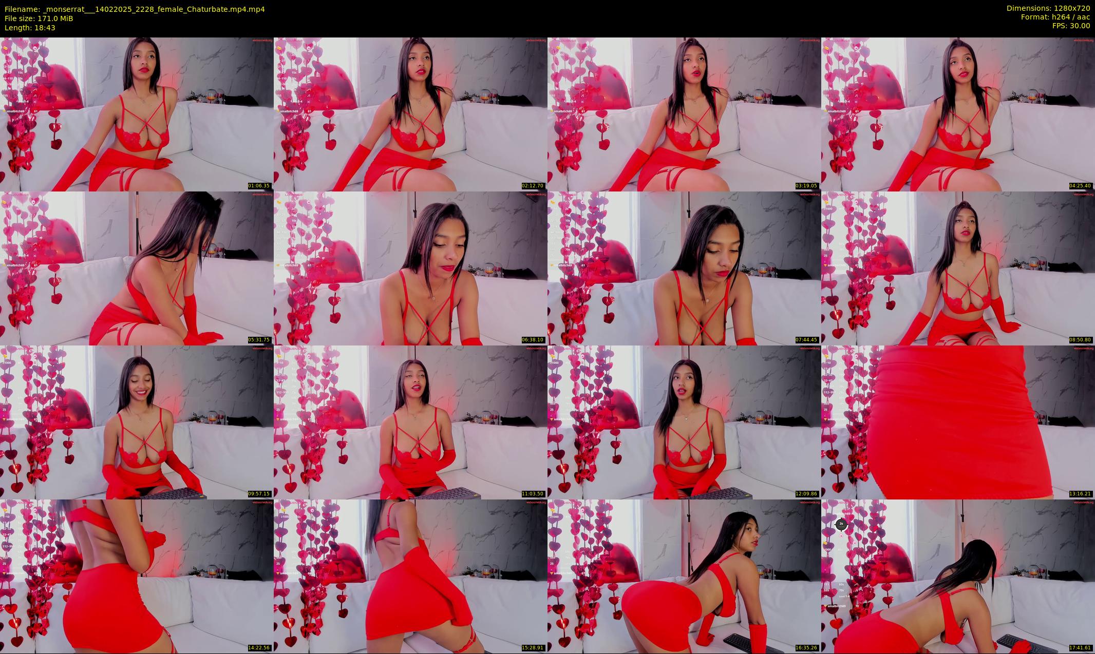 _monserrat__ — 19 minute Chaturbate female cam show recording, 720p, Feb 14, 2025