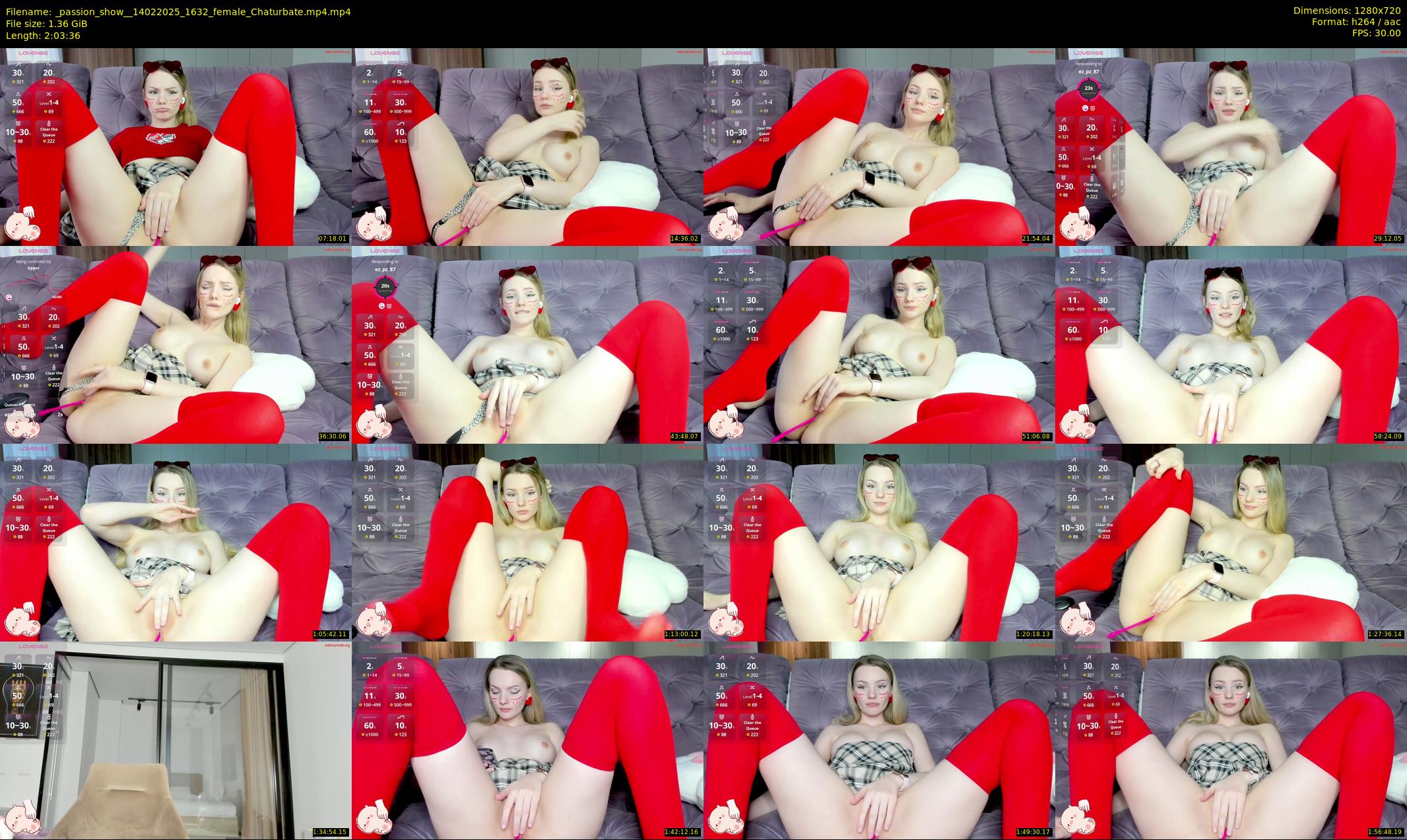 _passion_show_ — 124 minute Chaturbate couple cam show recording, 720p, Feb 14, 2025