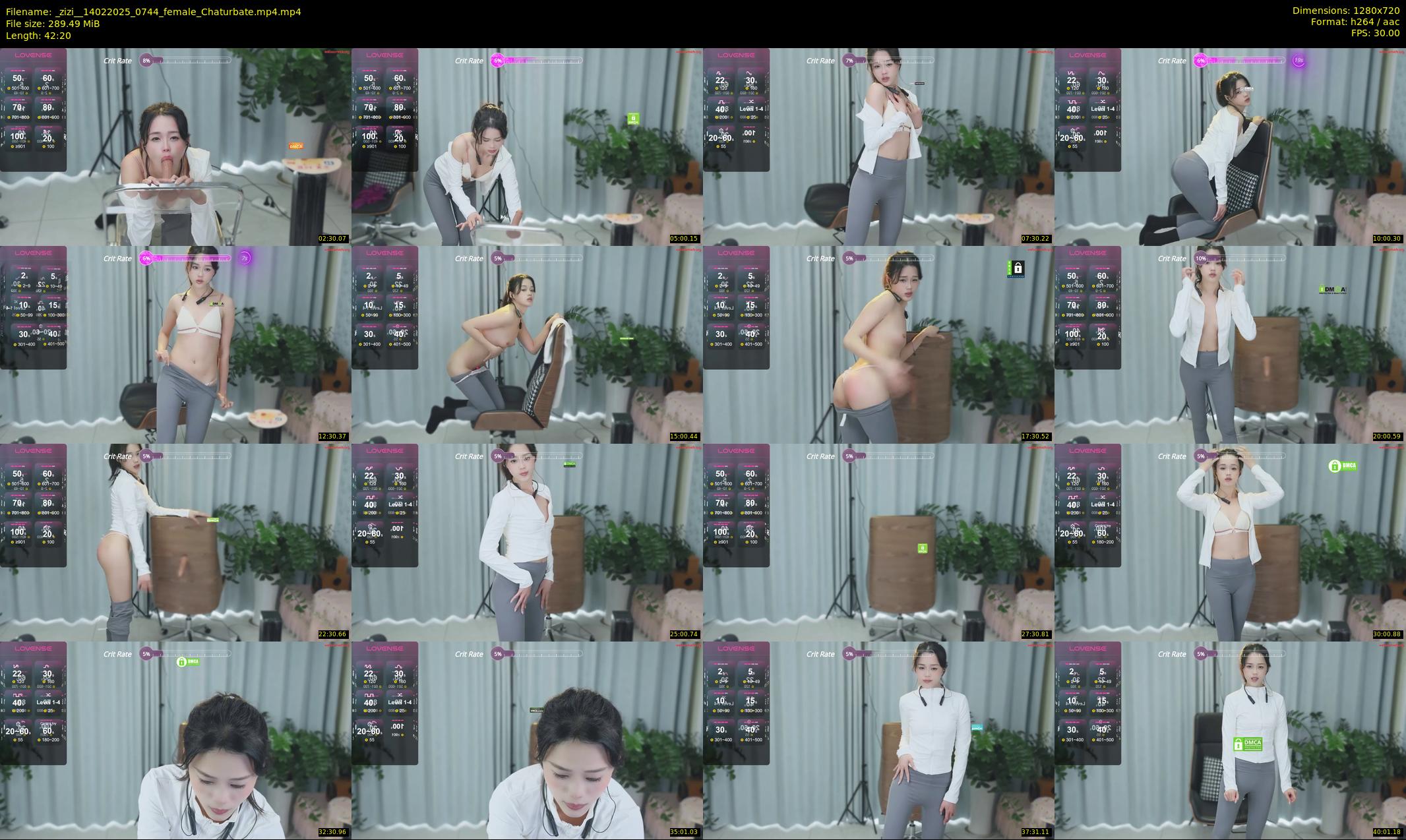 _zizi_ — 43 minute Chaturbate female cam show recording, 720p, Feb 14, 2025