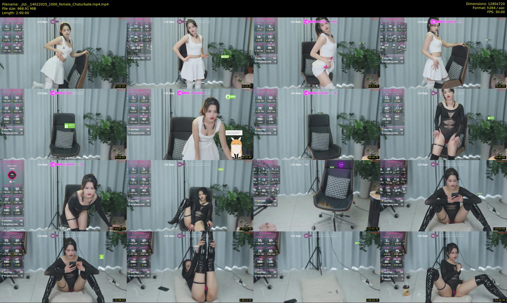 _zizi_ — 120 minute Chaturbate female cam show recording, 720p, Feb 14, 2025