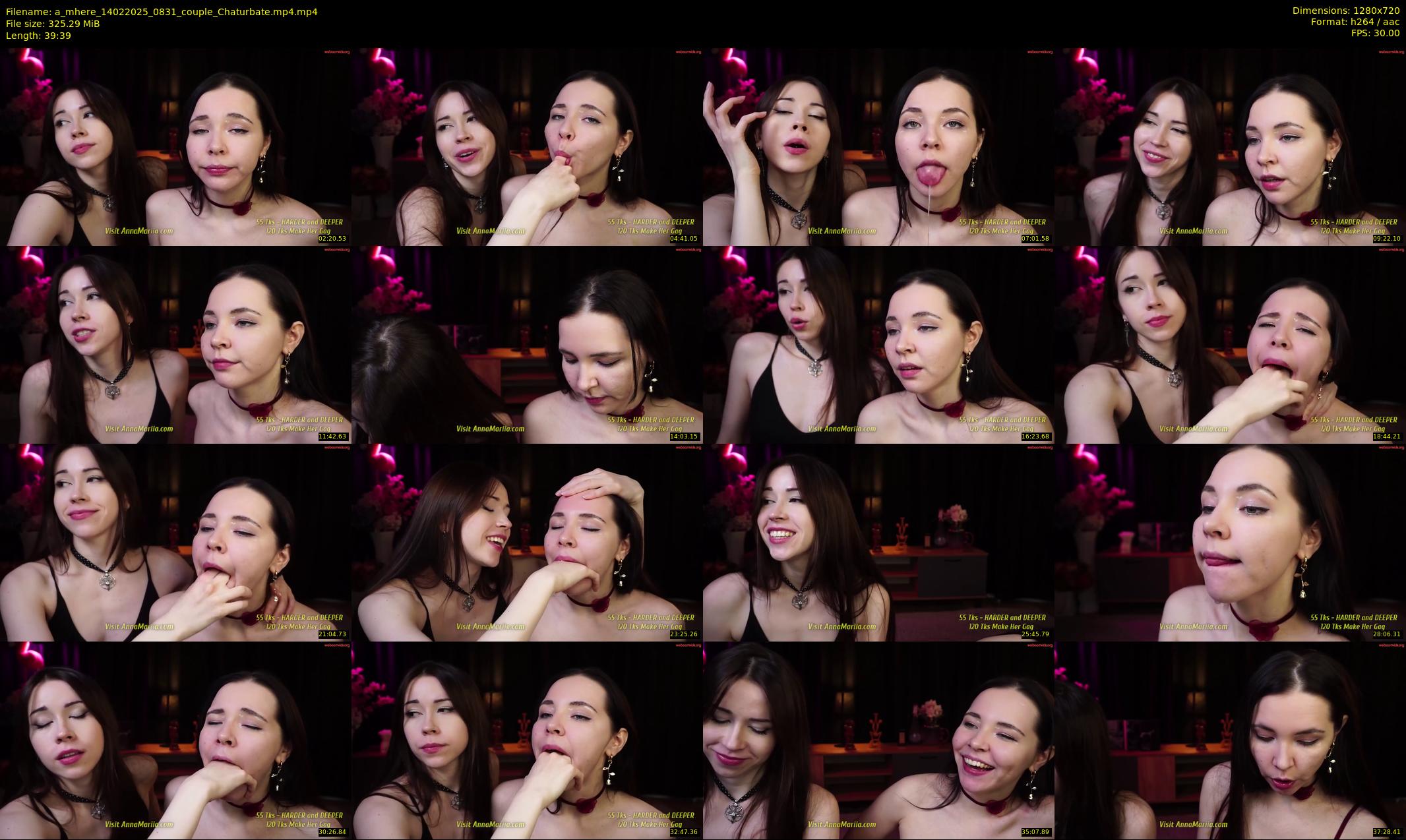 a_mhere — 40 minute Chaturbate couple cam show recording, 720p, Feb 14, 2025