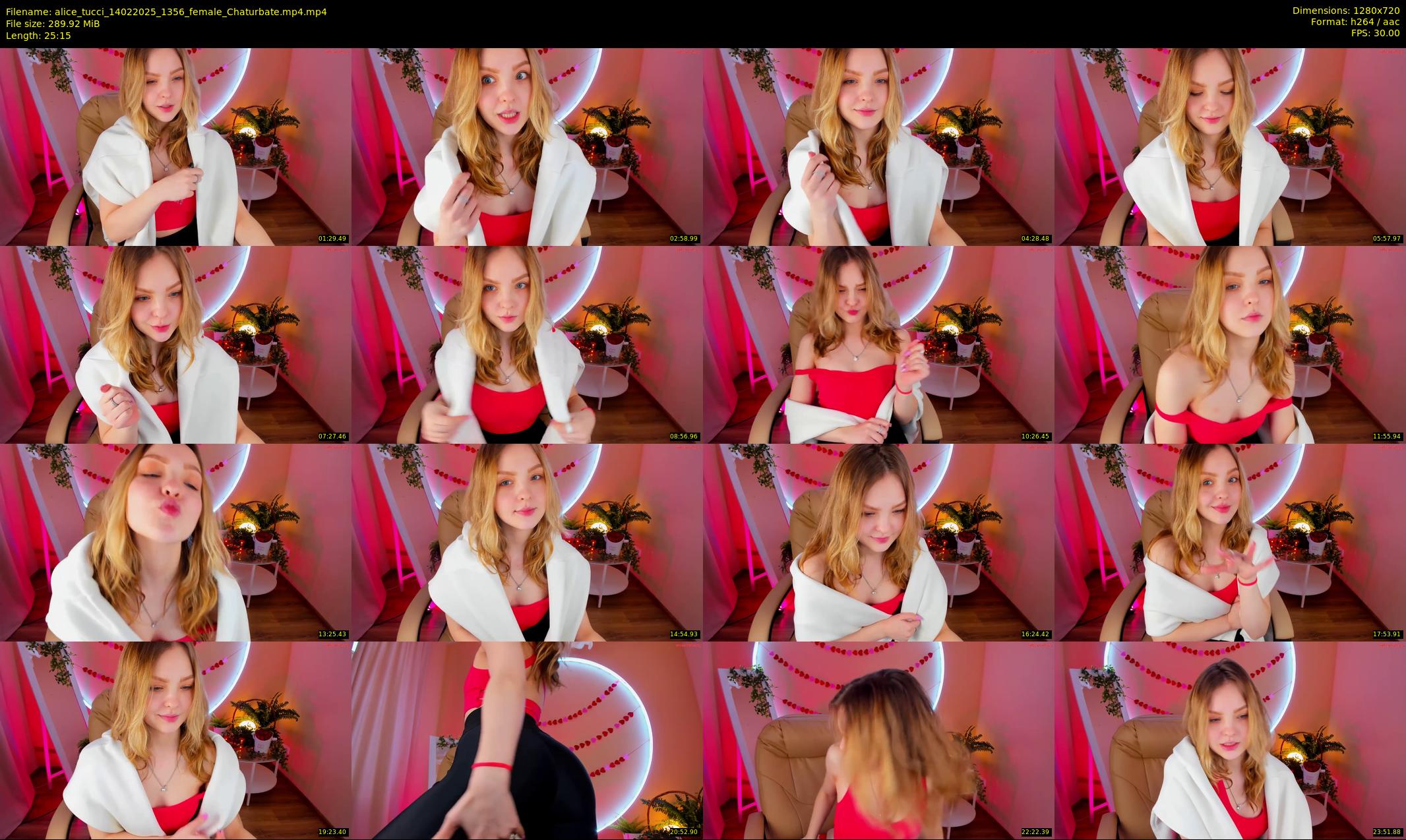 alice_tucci — 26 minute Chaturbate female cam show recording, 720p, Feb 14, 2025