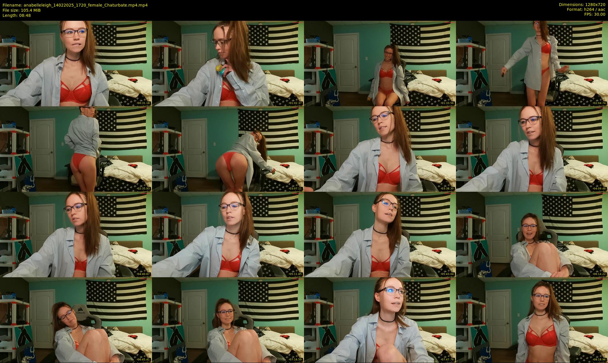 anabelleleigh — 9 minute Chaturbate female cam show recording, 720p, Feb 14, 2025