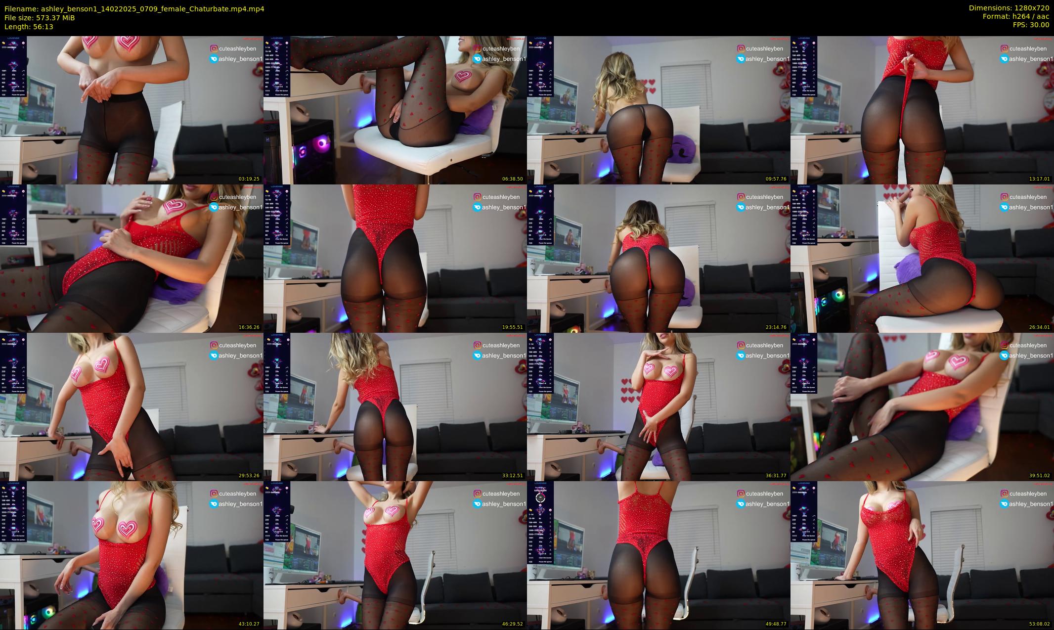 ashley_benson1 — 57 minute Chaturbate female cam show recording, 720p, Feb 14, 2025