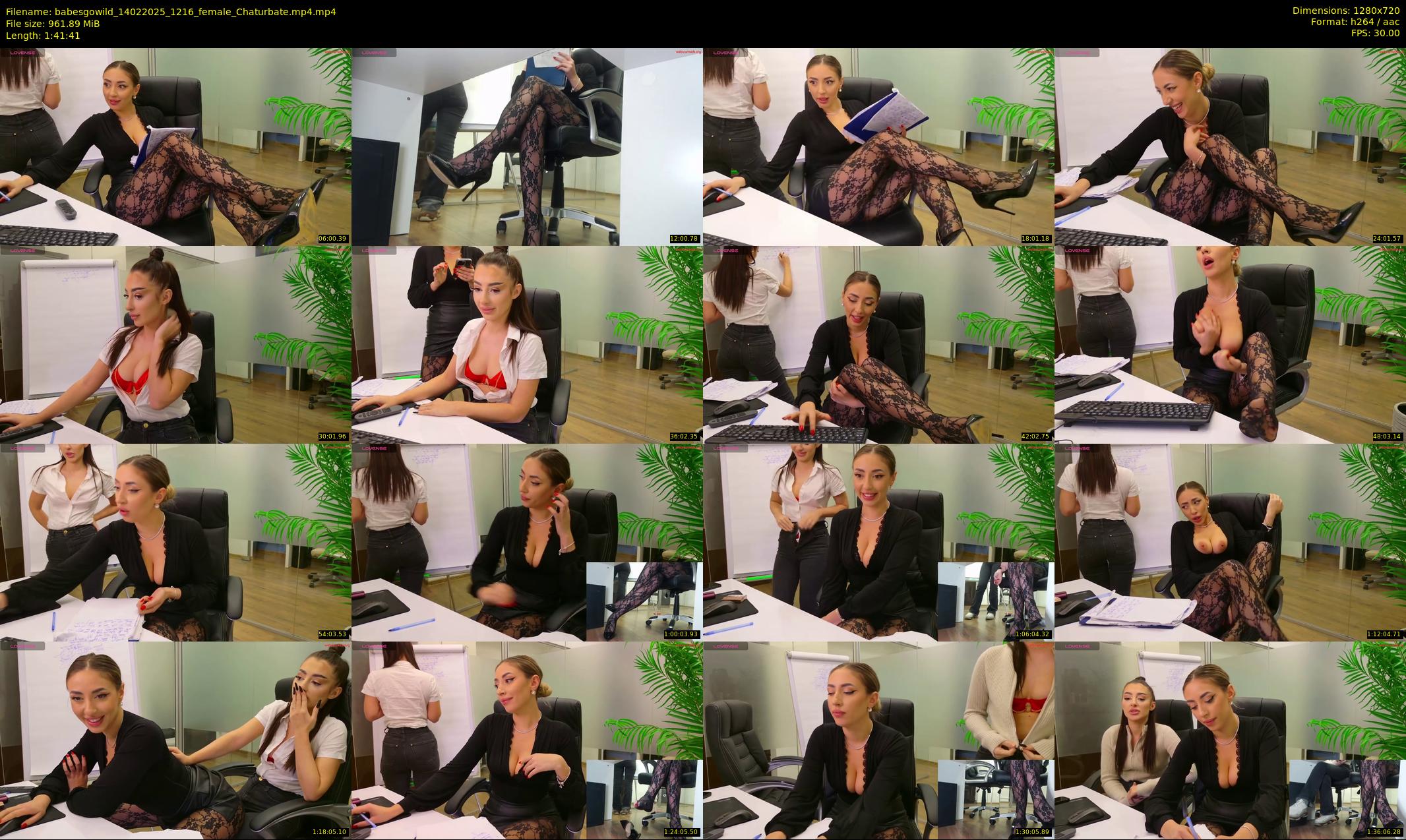 babesgowild — 102 minute Chaturbate couple cam show recording, 720p, Feb 14, 2025