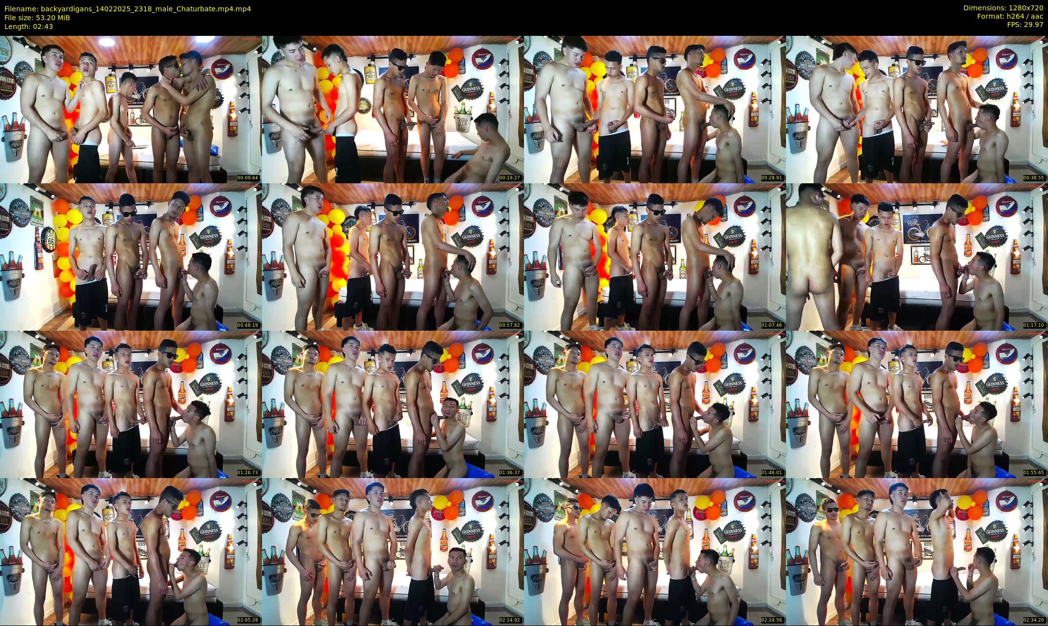 backyardigans — 3 minute Chaturbate male cam show recording, 720p, Feb 14, 2025