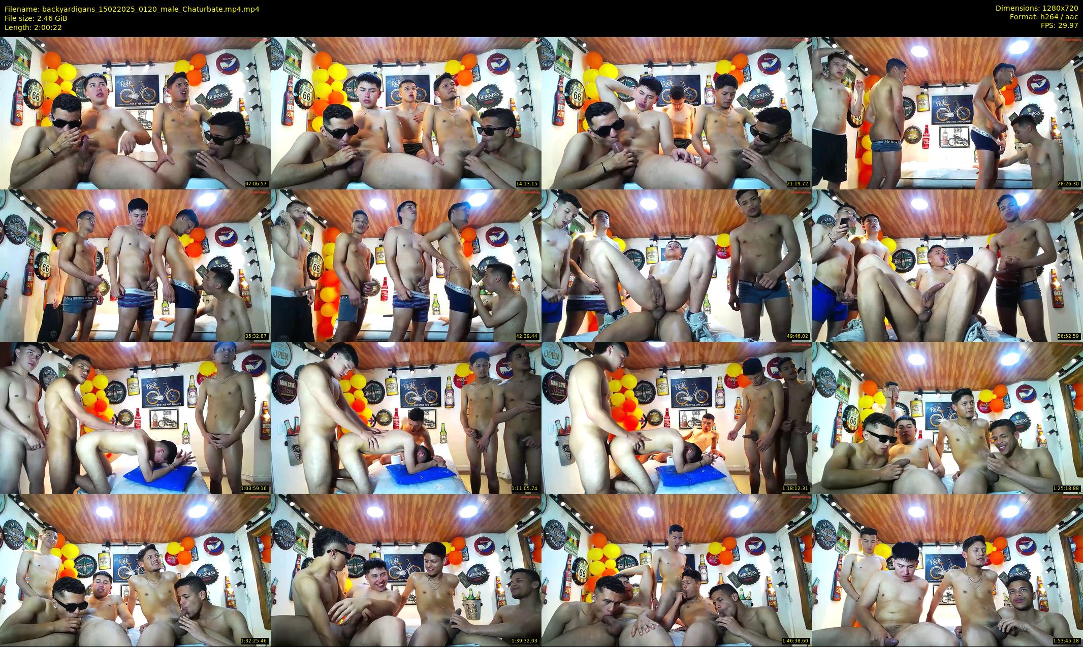 backyardigans — 121 minute Chaturbate male cam show recording, 720p, Feb 15, 2025