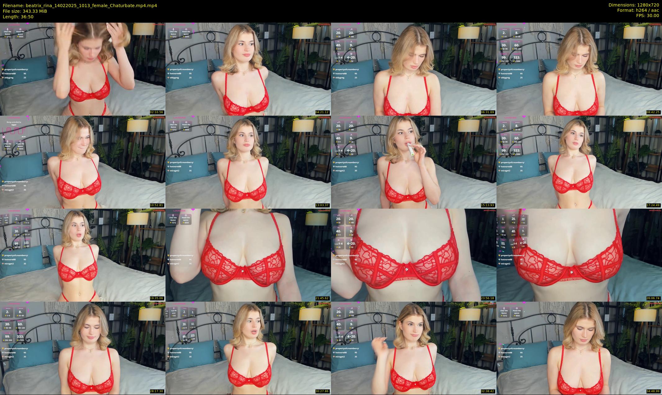 beatrix_rina — 37 minute Chaturbate female cam show recording, 720p, Feb 14, 2025