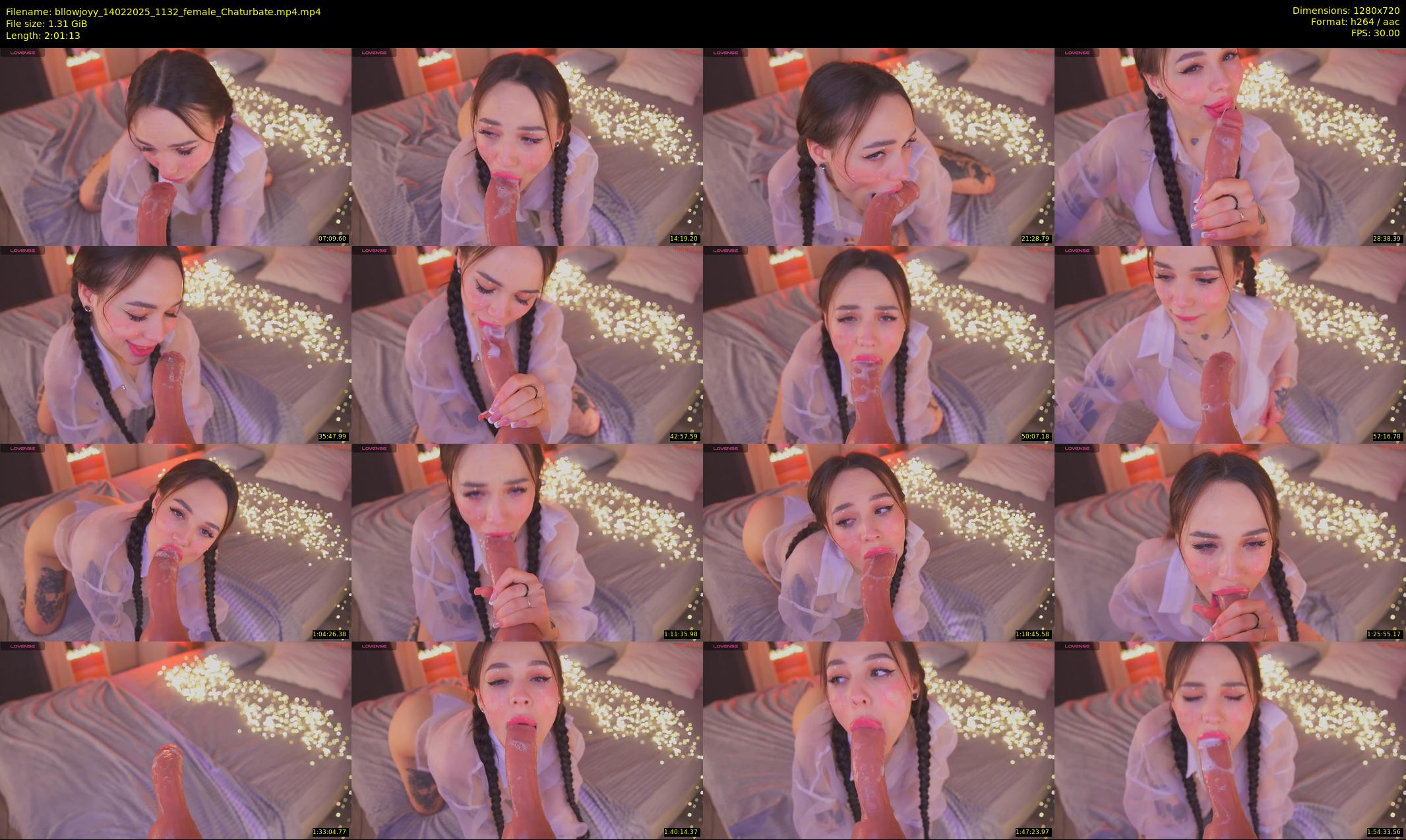 bllowjoyy — 122 minute Chaturbate female cam show recording, 720p, Feb 14, 2025