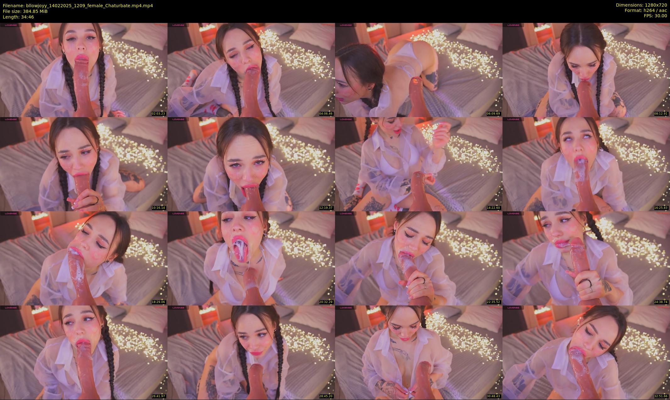 bllowjoyy — 35 minute Chaturbate female cam show recording, 720p, Feb 14, 2025