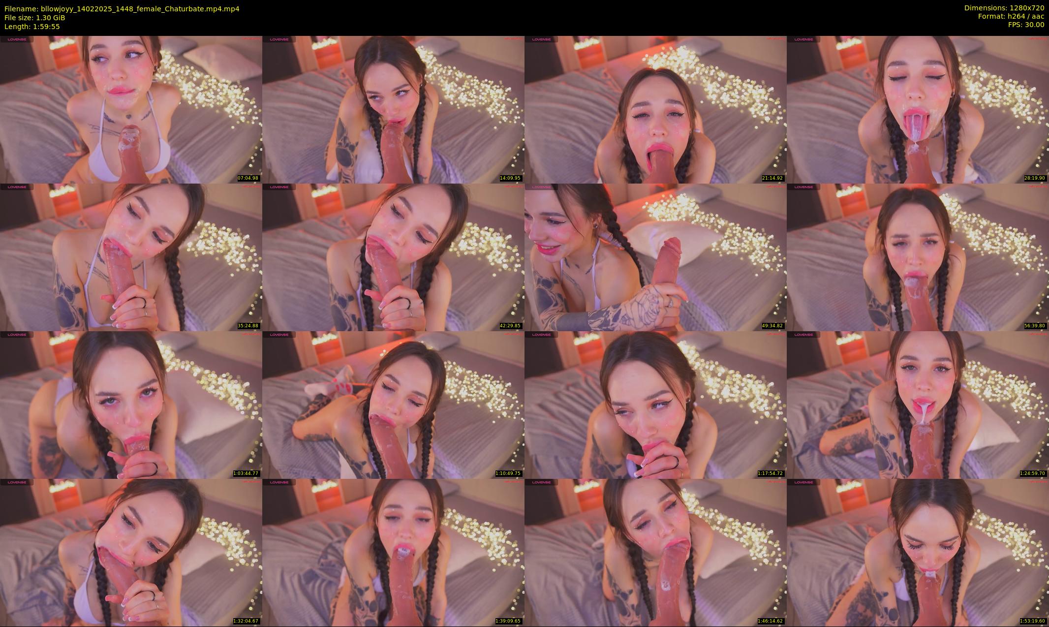 bllowjoyy — 120 minute Chaturbate female cam show recording, 720p, Feb 14, 2025