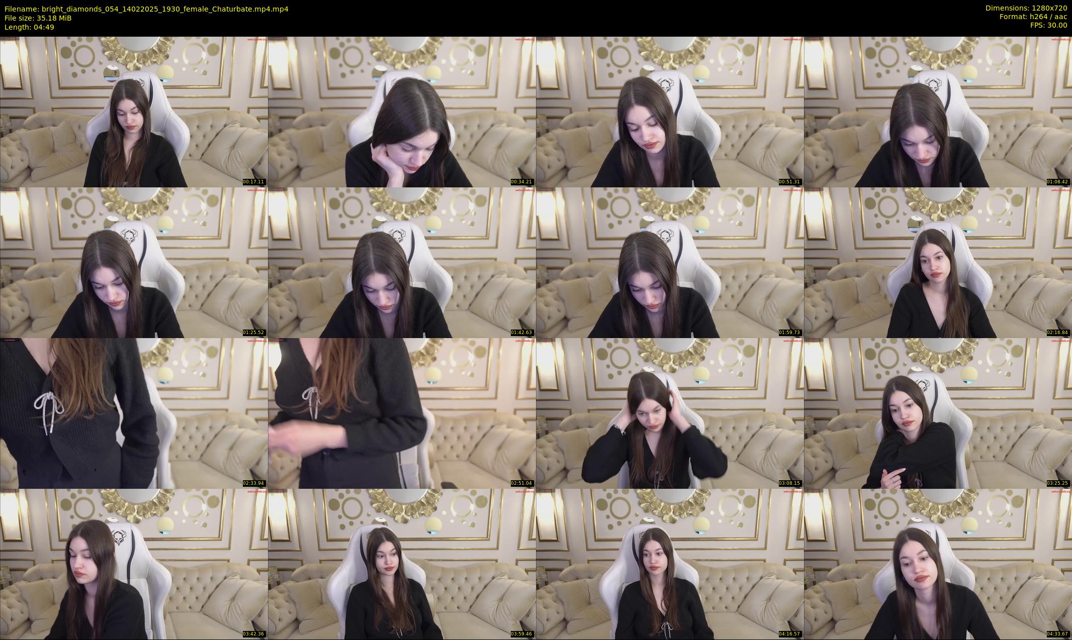 bright_diamonds_054 — 5 minute Chaturbate couple cam show recording, 720p, Feb 14, 2025