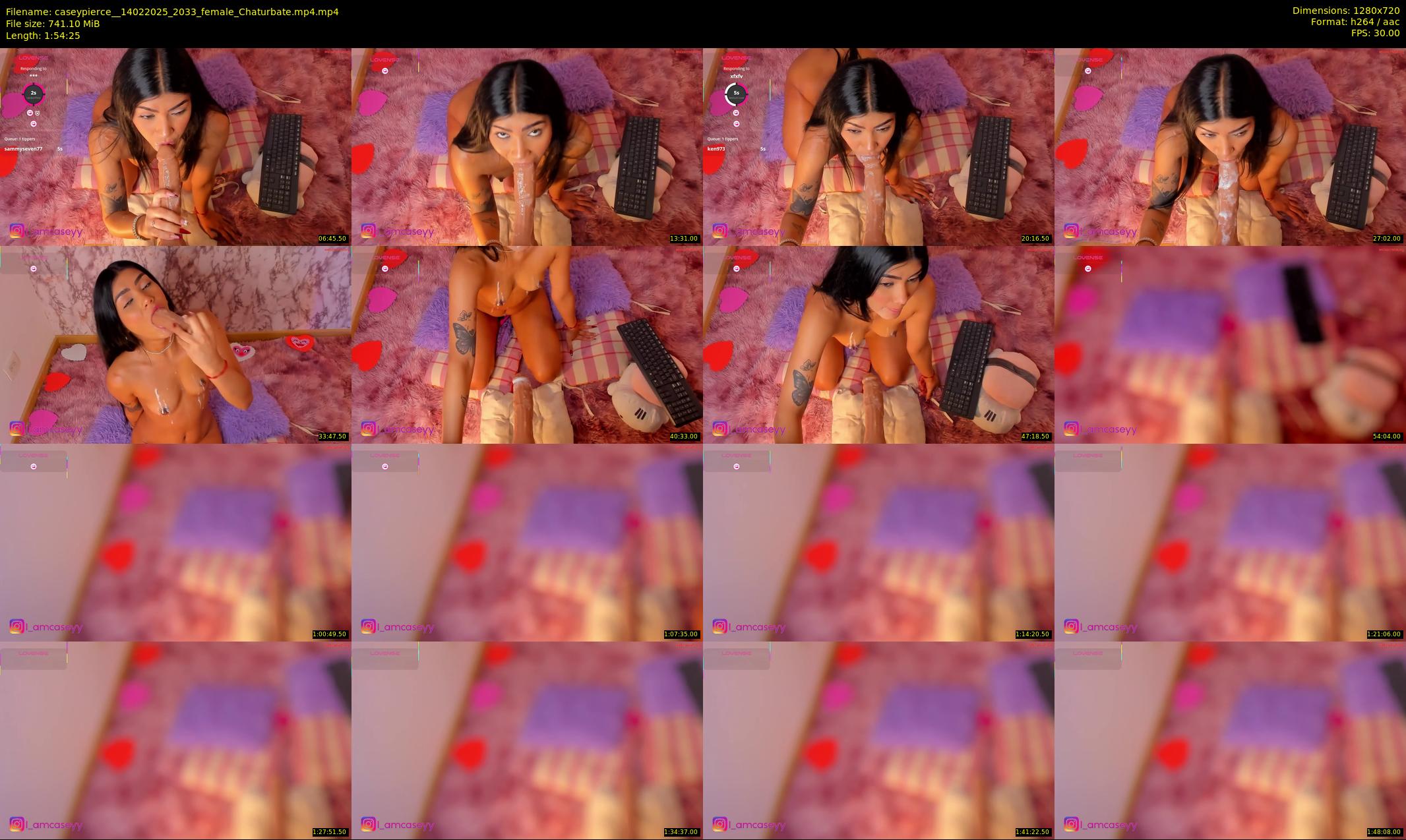 caseypierce_ — 115 minute Chaturbate female cam show recording, 720p, Feb 14, 2025