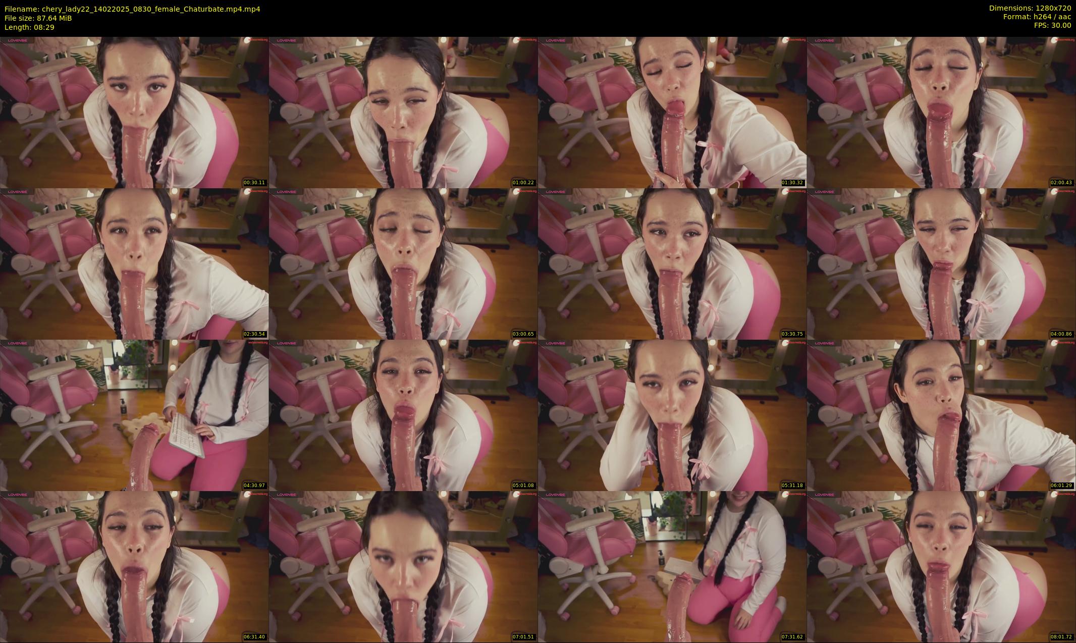 chery_lady22 — 9 minute Chaturbate female cam show recording, 720p, Feb 14, 2025
