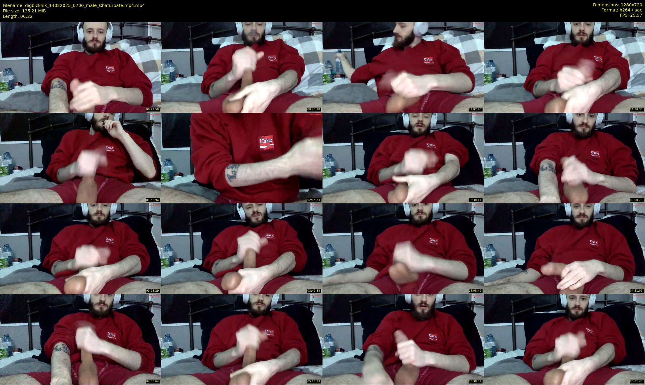 digbicknik — 7 minute Chaturbate male cam show recording, 720p, Feb 14, 2025