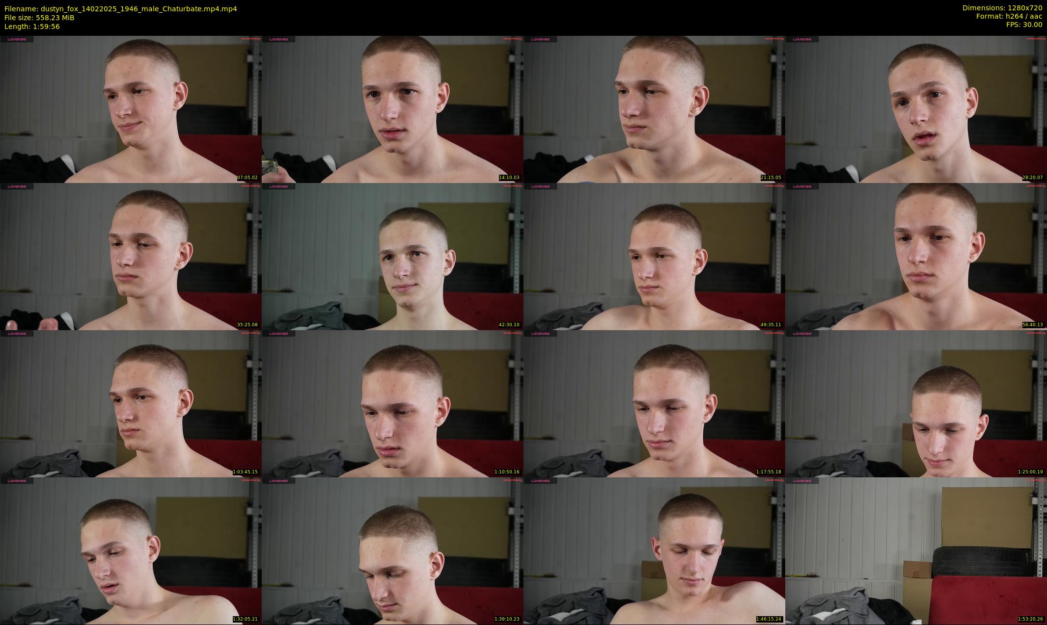 dustyn_fox — 120 minute Chaturbate male cam show recording, 720p, Feb 14, 2025