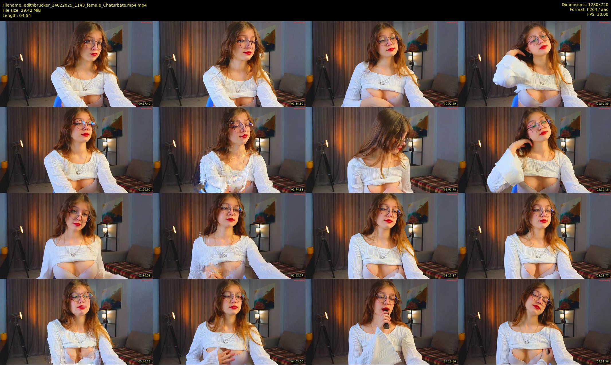 edithbrucker — 5 minute Chaturbate female cam show recording, 720p, Feb 14, 2025