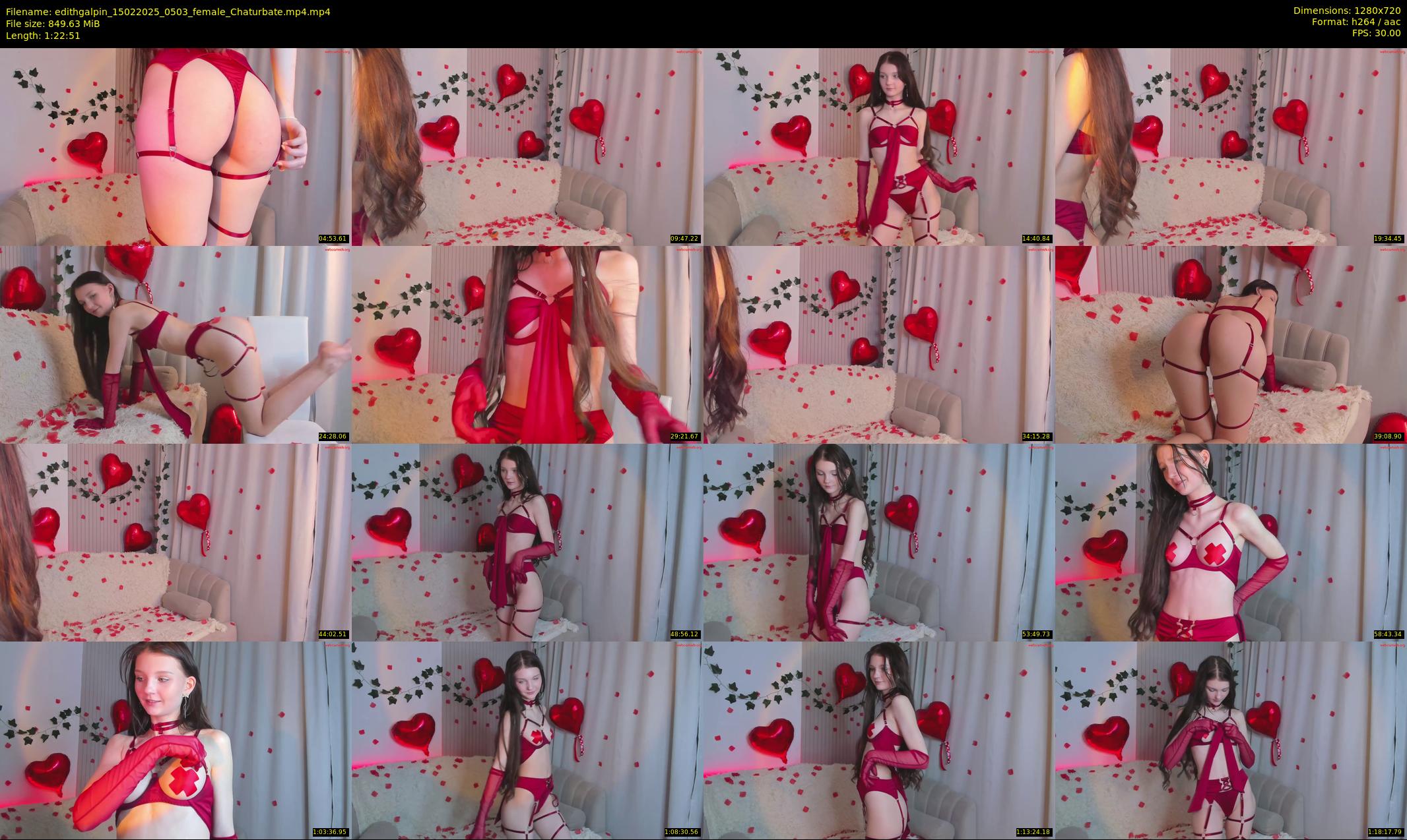 edithgalpin — 83 minute Chaturbate female cam show recording, 720p, Feb 15, 2025