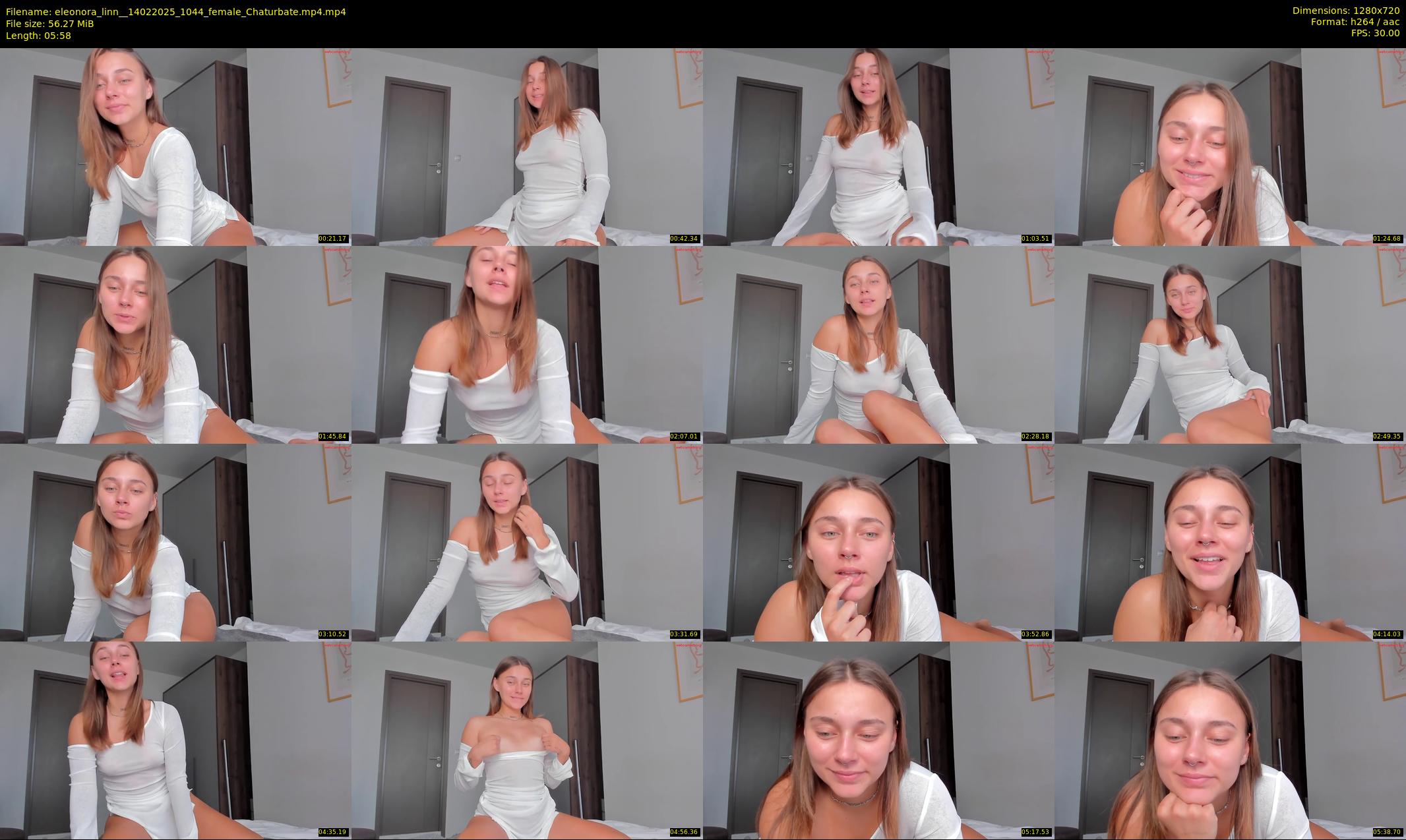 eleonora_linn_ — 6 minute Chaturbate female cam show recording, 720p, Feb 14, 2025