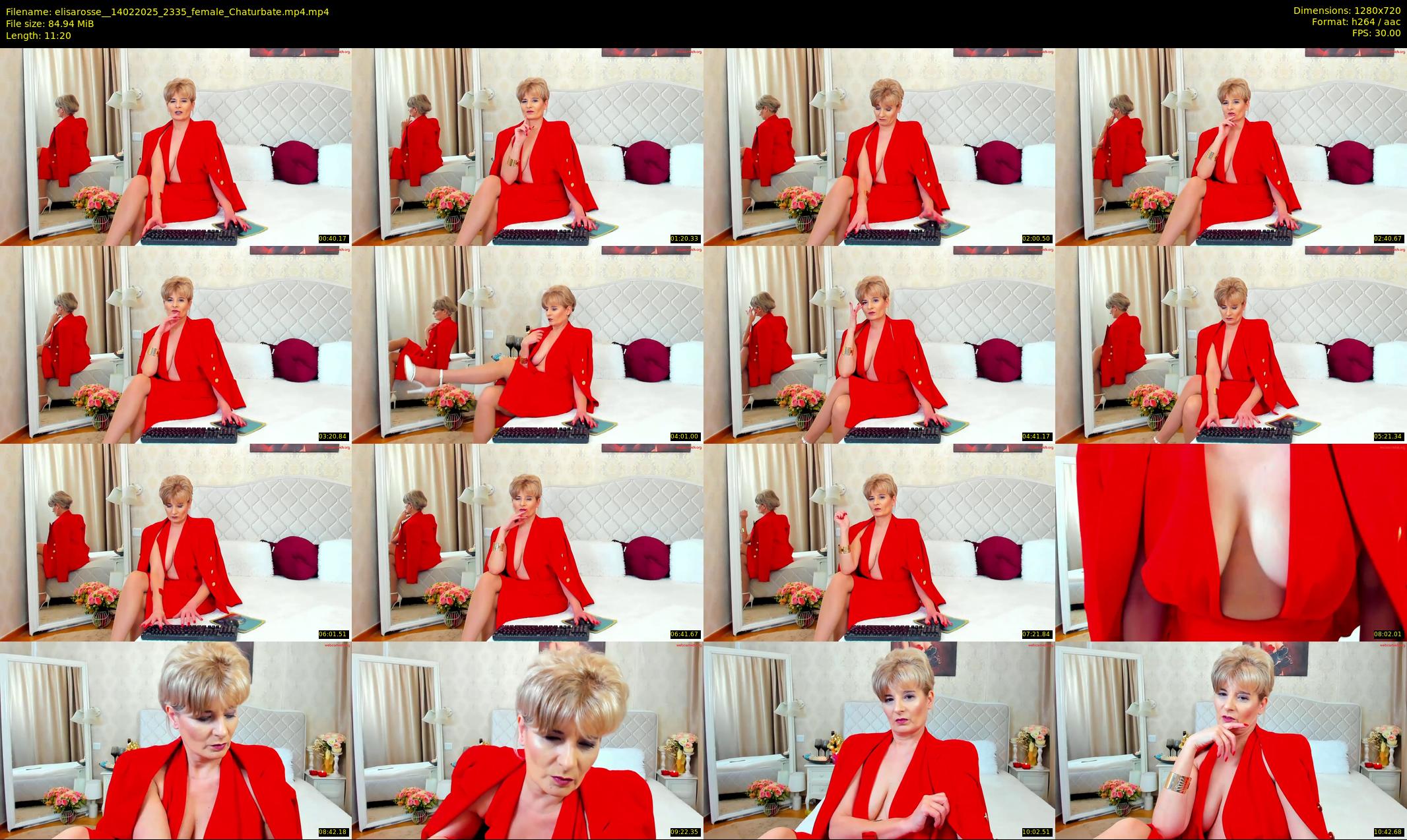 elisarosse_ — 12 minute Chaturbate female cam show recording, 720p, Feb 14, 2025