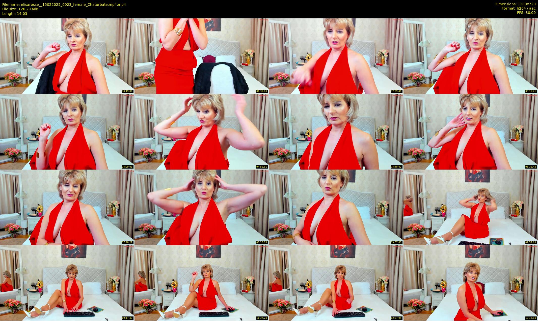 elisarosse_ — 15 minute Chaturbate female cam show recording, 720p, Feb 15, 2025