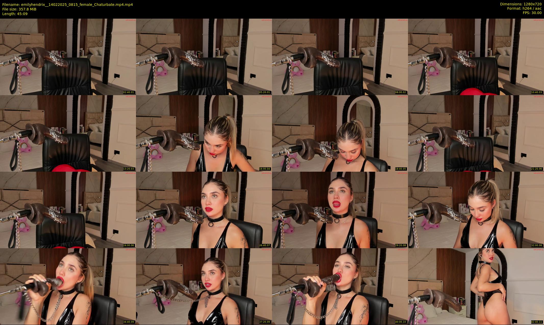 emilyhendrix_ — 46 minute Chaturbate couple cam show recording, 720p, Feb 14, 2025