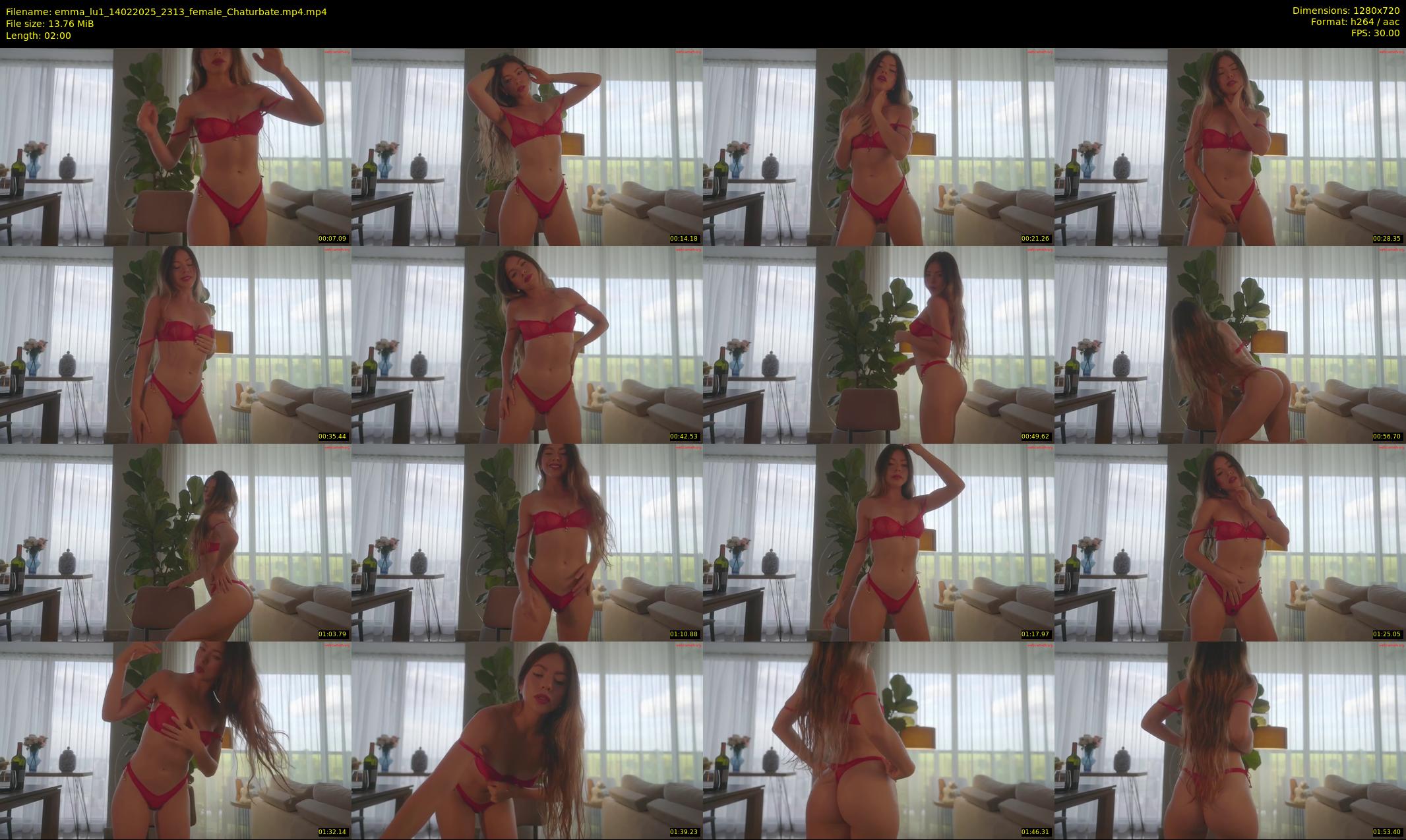 emma_lu1 — 2 minute Chaturbate female cam show recording, 720p, Feb 14, 2025