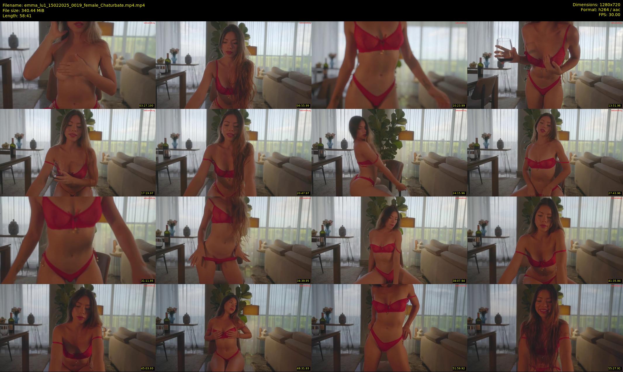 emma_lu1 — 59 minute Chaturbate female cam show recording, 720p, Feb 15, 2025