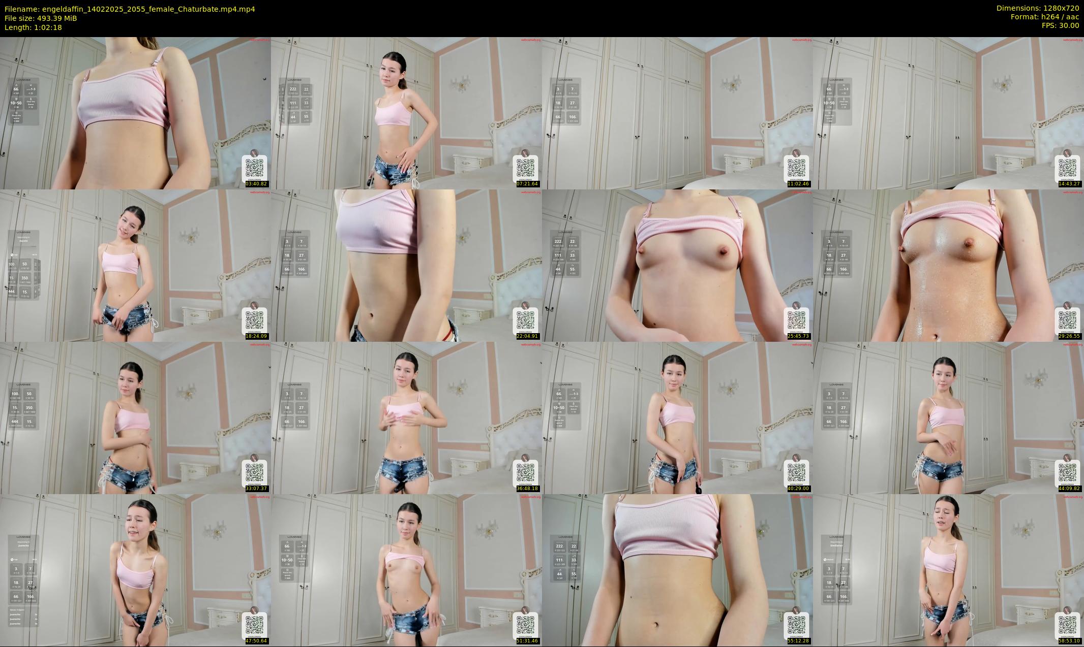 engeldaffin — 63 minute Chaturbate female cam show recording, 720p, Feb 14, 2025