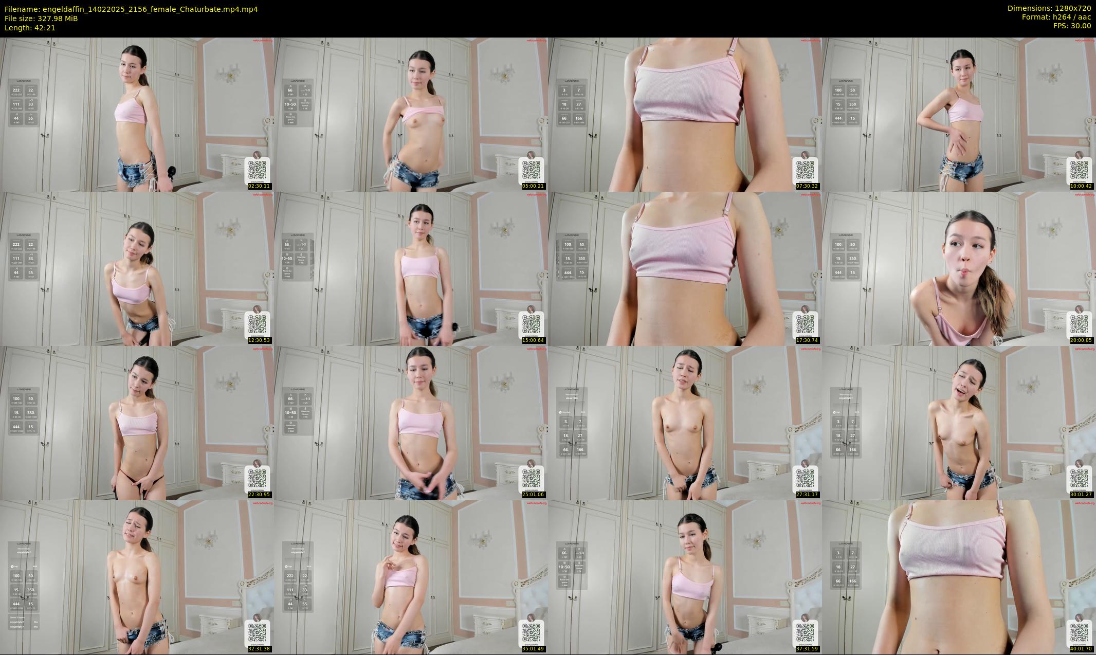 engeldaffin — 43 minute Chaturbate female cam show recording, 720p, Feb 14, 2025
