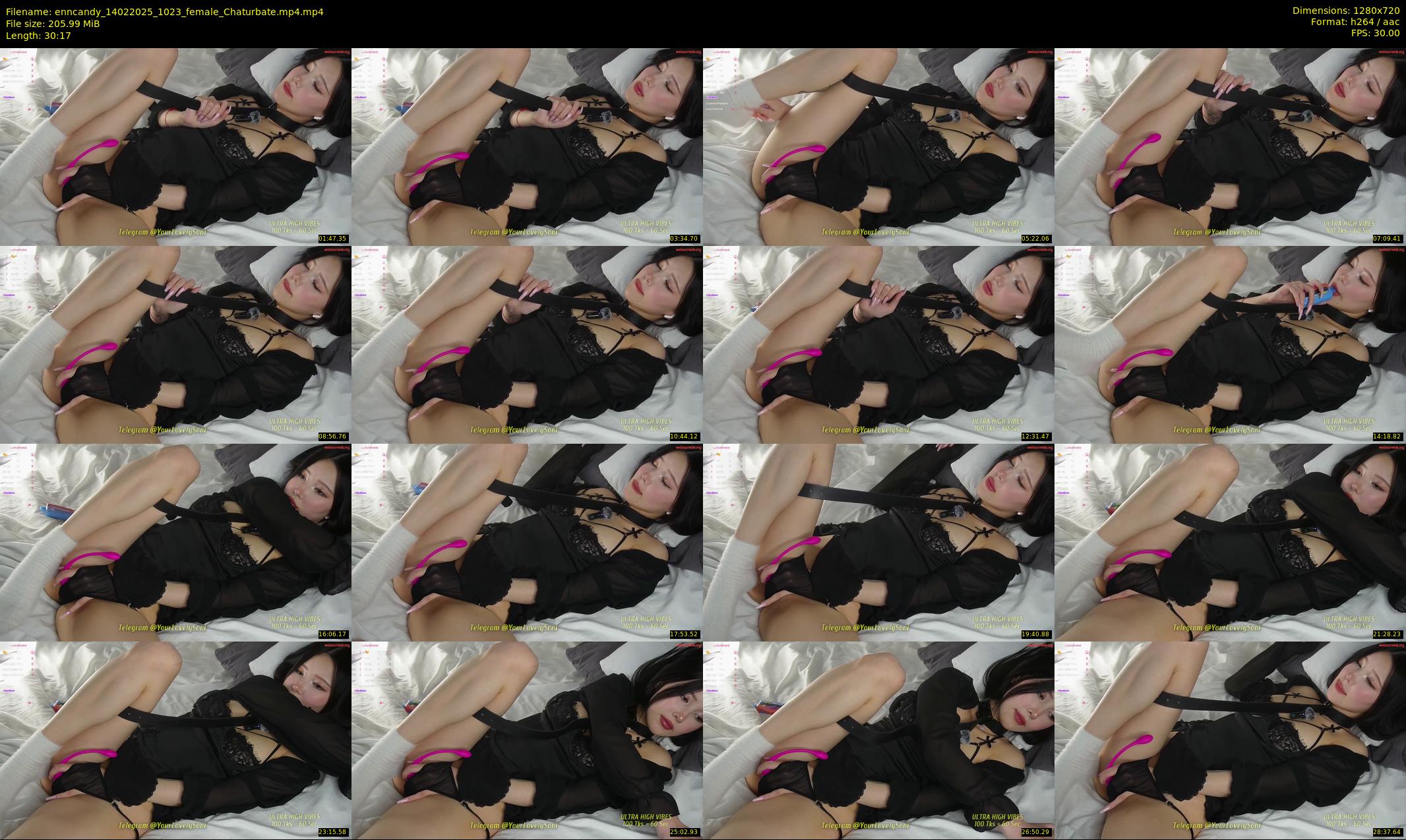 enncandy — 31 minute Chaturbate female cam show recording, 720p, Feb 14, 2025
