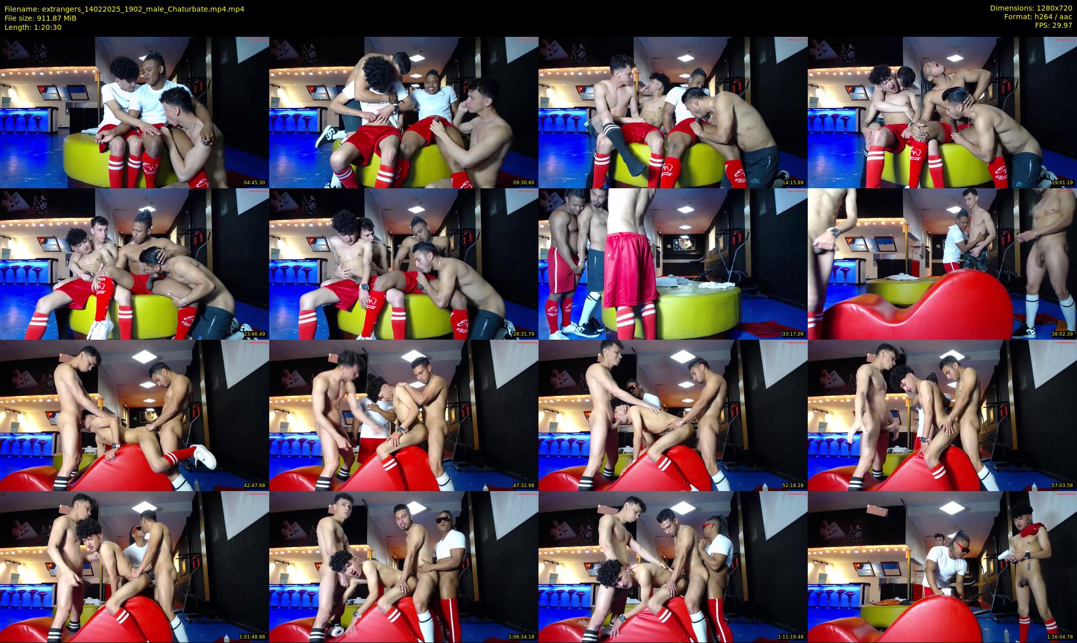 extrangers — 81 minute Chaturbate male cam show recording, 720p, Feb 14, 2025