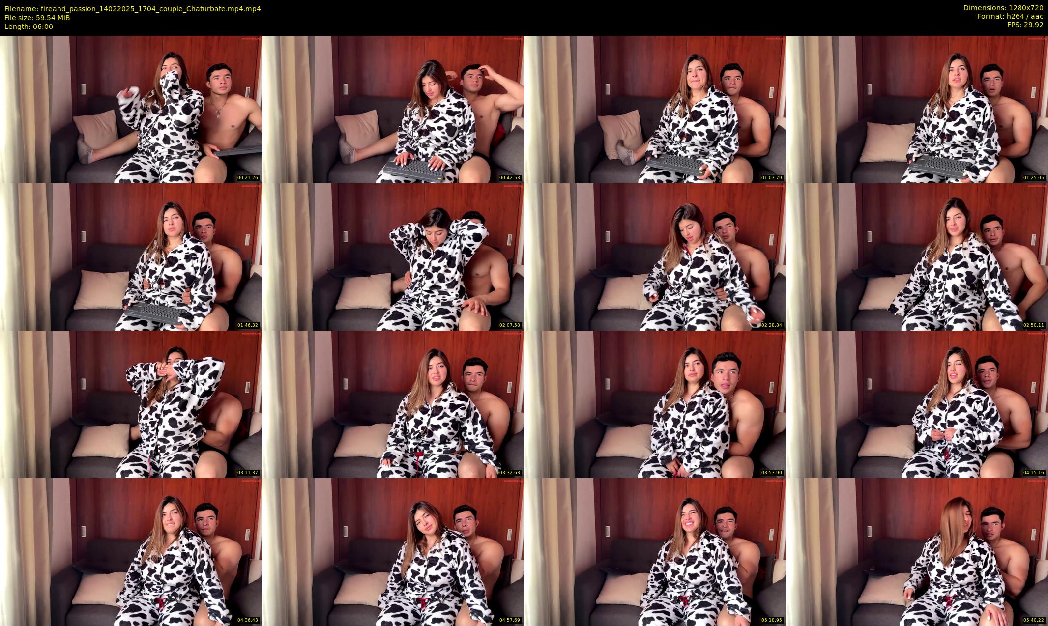 fireand_passion — 6 minute Chaturbate couple cam show recording, 720p, Feb 14, 2025