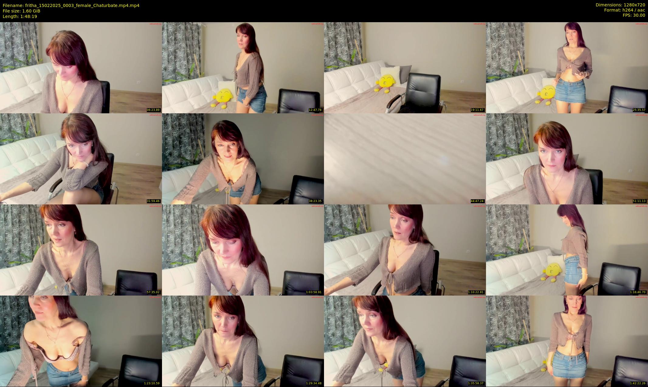 fritha — 109 minute Chaturbate female cam show recording, 720p, Feb 15, 2025