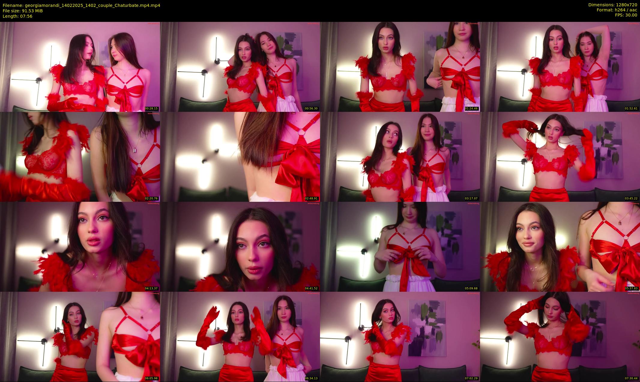 georgiamorandi — 8 minute Chaturbate female cam show recording, 720p, Feb 14, 2025