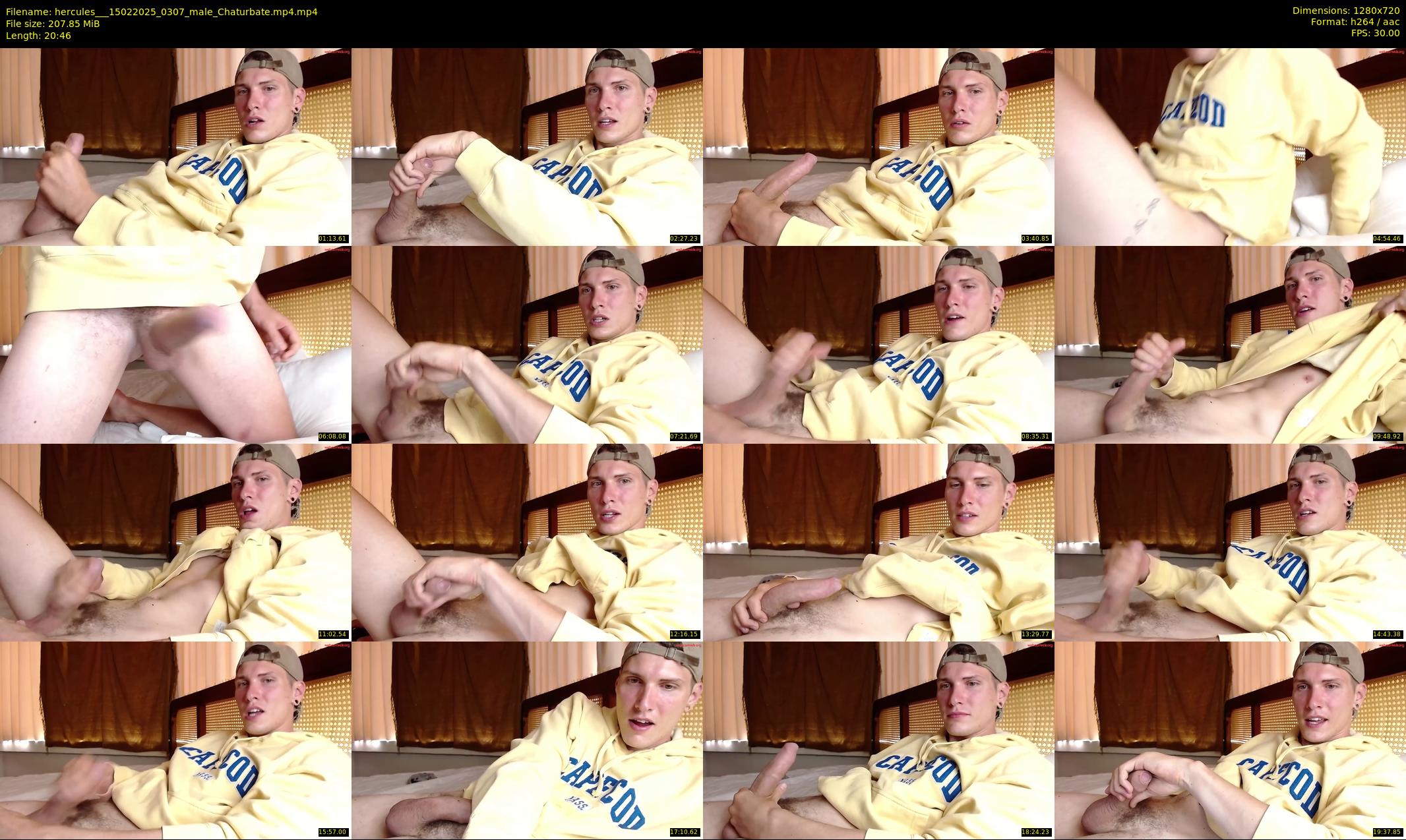 hercules__ — 21 minute Chaturbate male cam show recording, 720p, Feb 15, 2025