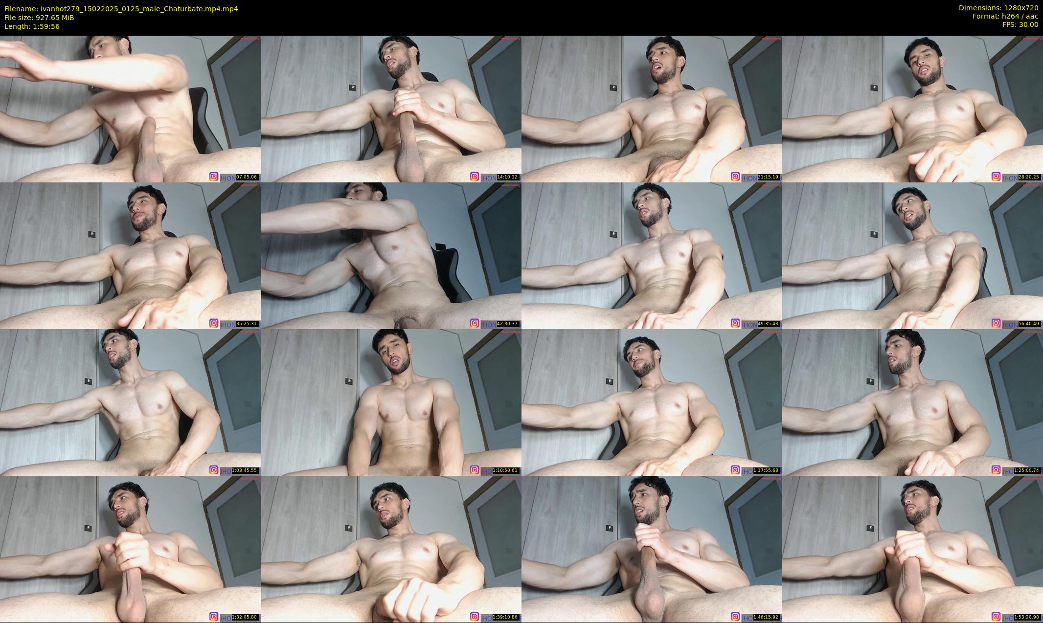 ivanhot279 — 120 minute Chaturbate male cam show recording, 720p, Feb 15, 2025