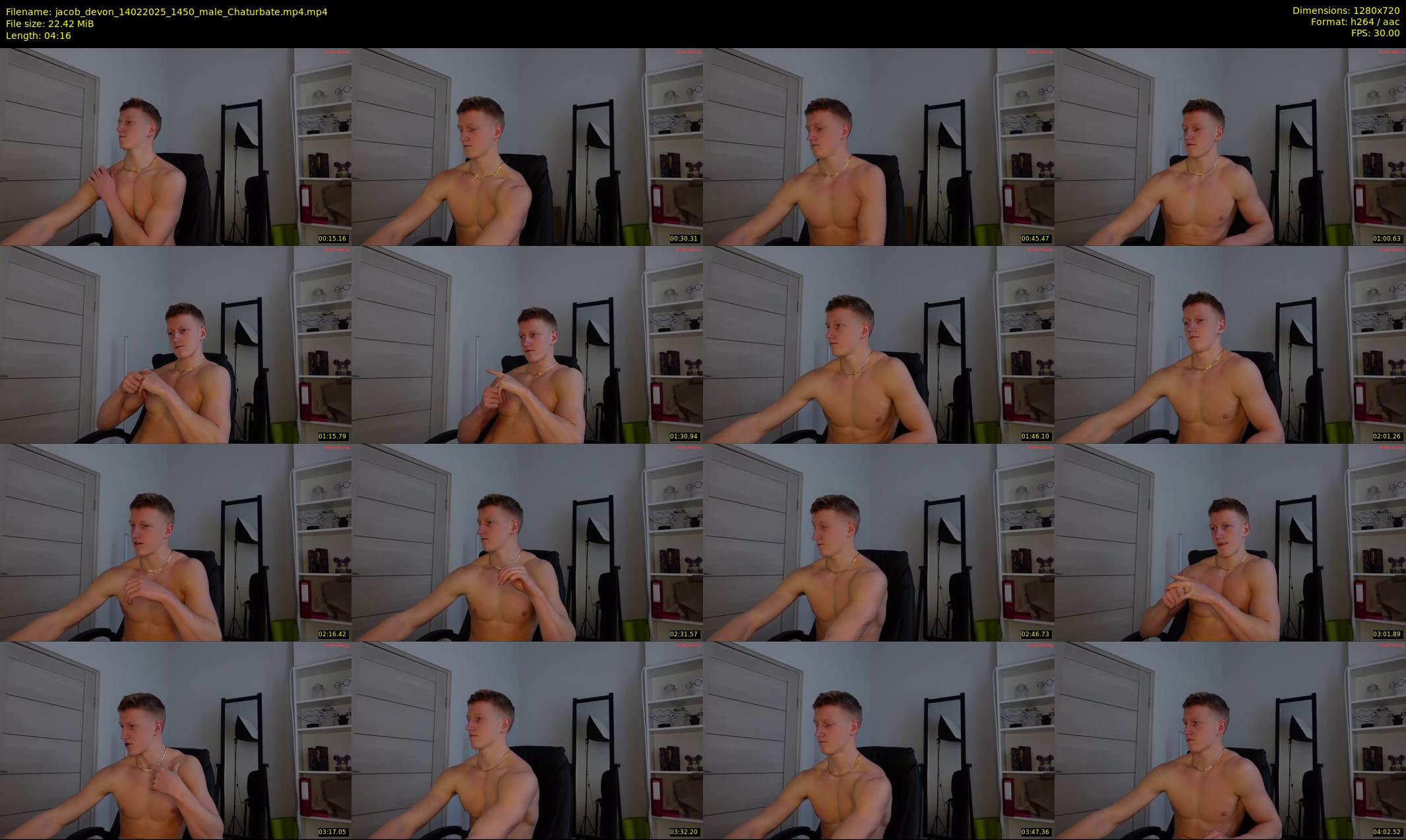 jacob_devon — 5 minute Chaturbate male cam show recording, 720p, Feb 14, 2025