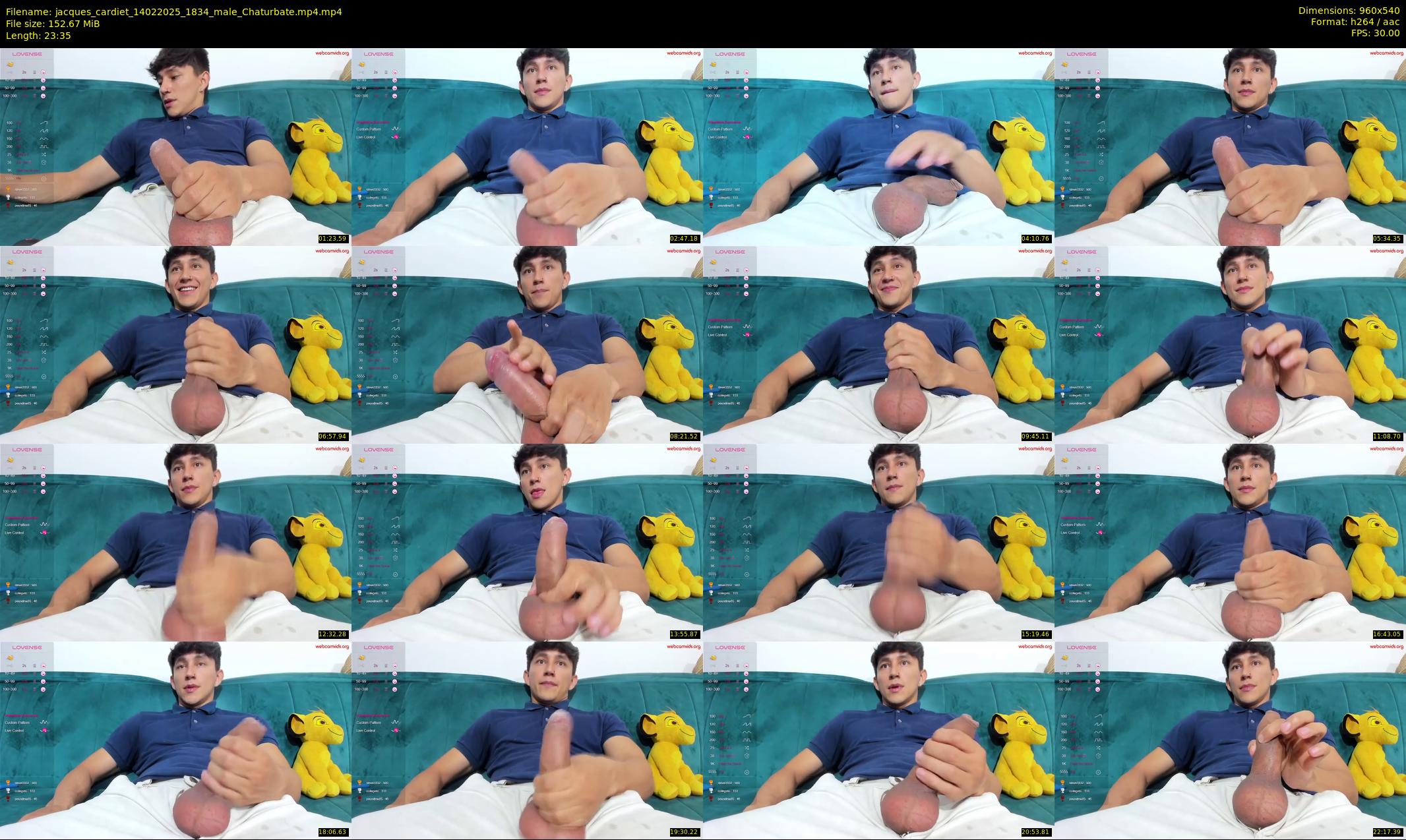jacques_cardiet — 24 minute Chaturbate male cam show recording, 480p, Feb 14, 2025