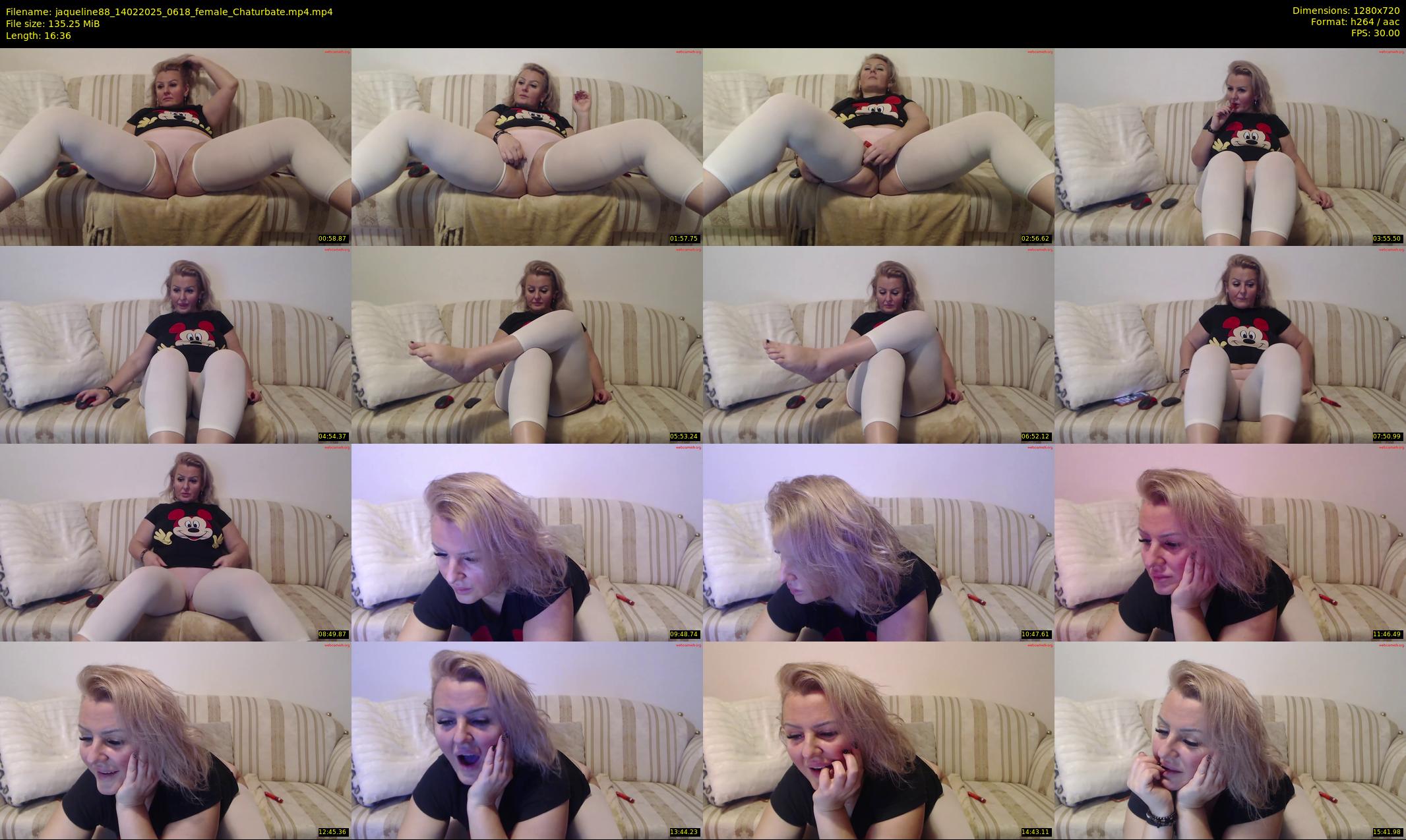 jaqueline88 — 17 minute Chaturbate female cam show recording, 720p, Feb 14, 2025
