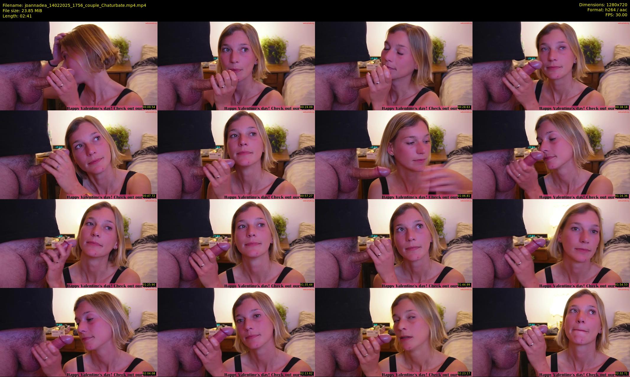 joannadea — 3 minute Chaturbate female cam show recording, 720p, Feb 14, 2025