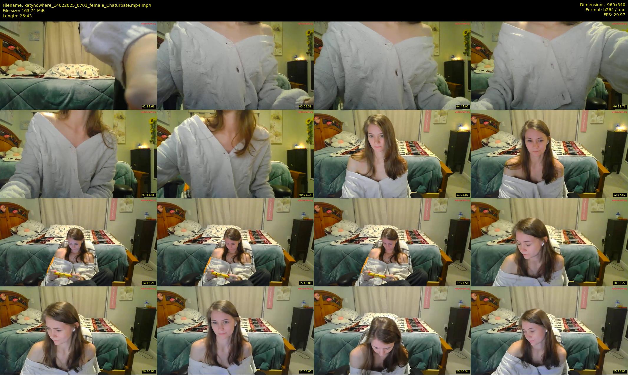katynowhere — 27 minute Chaturbate female cam show recording, 480p, Feb 14, 2025