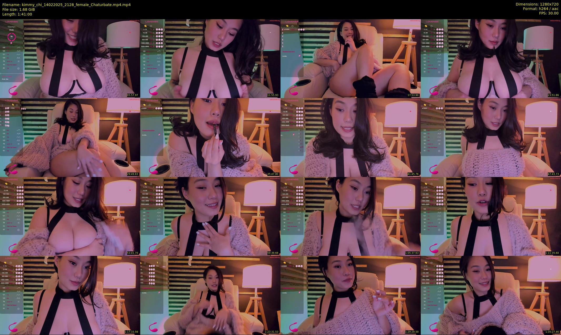 kimmy_chi — 101 minute Chaturbate female cam show recording, 720p, Feb 14, 2025