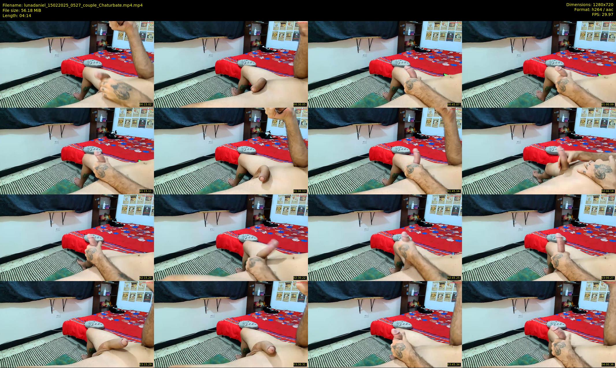 lunadaniel — 5 minute Chaturbate couple cam show recording, 720p, Feb 15, 2025