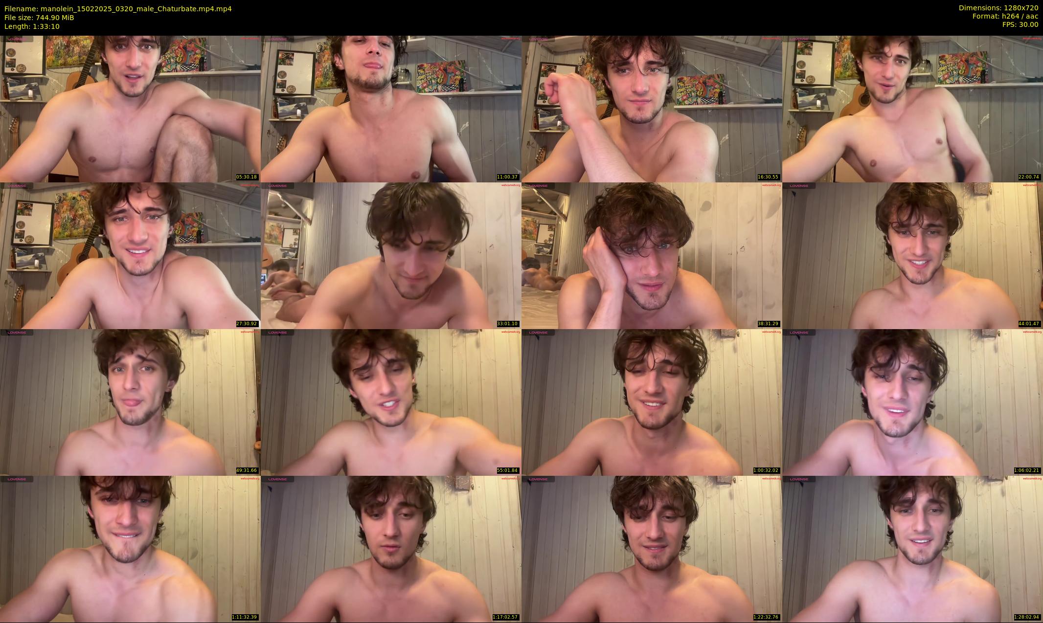 manolein — 94 minute Chaturbate male cam show recording, 720p, Feb 15, 2025