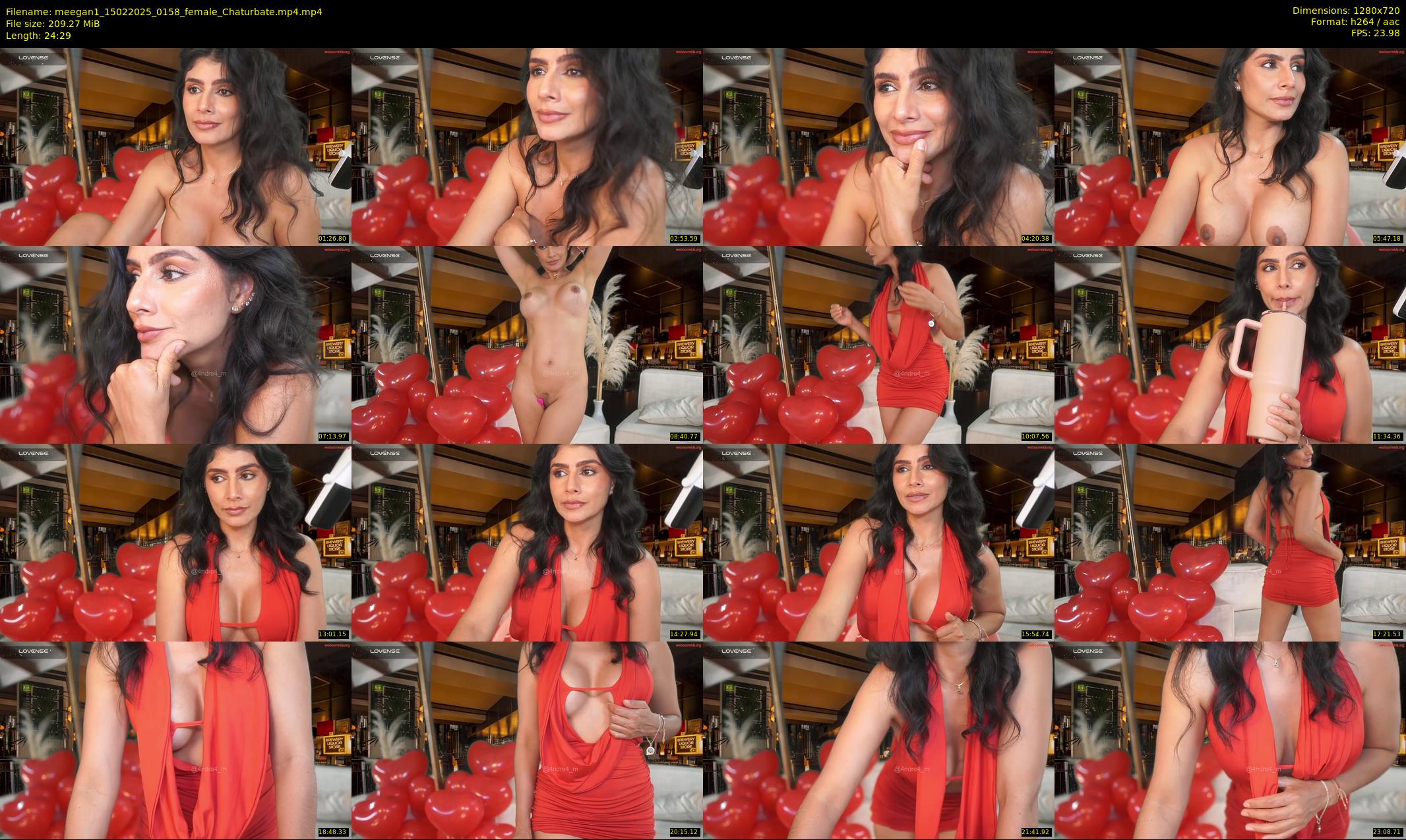 meegan1 — 25 minute Chaturbate female cam show recording, 720p, Feb 15, 2025