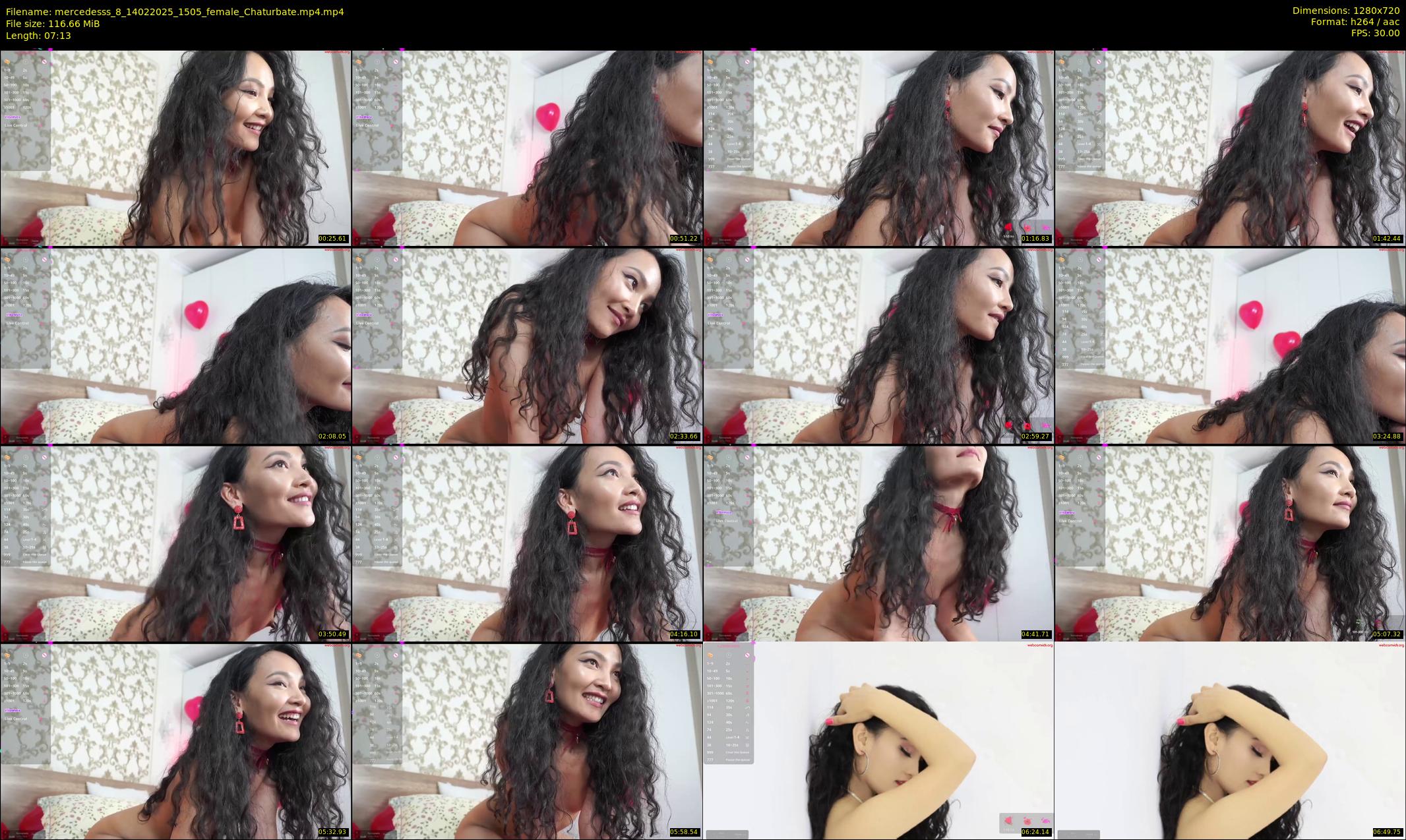 mercedesss_8 — 8 minute Chaturbate female cam show recording, 720p, Feb 14, 2025