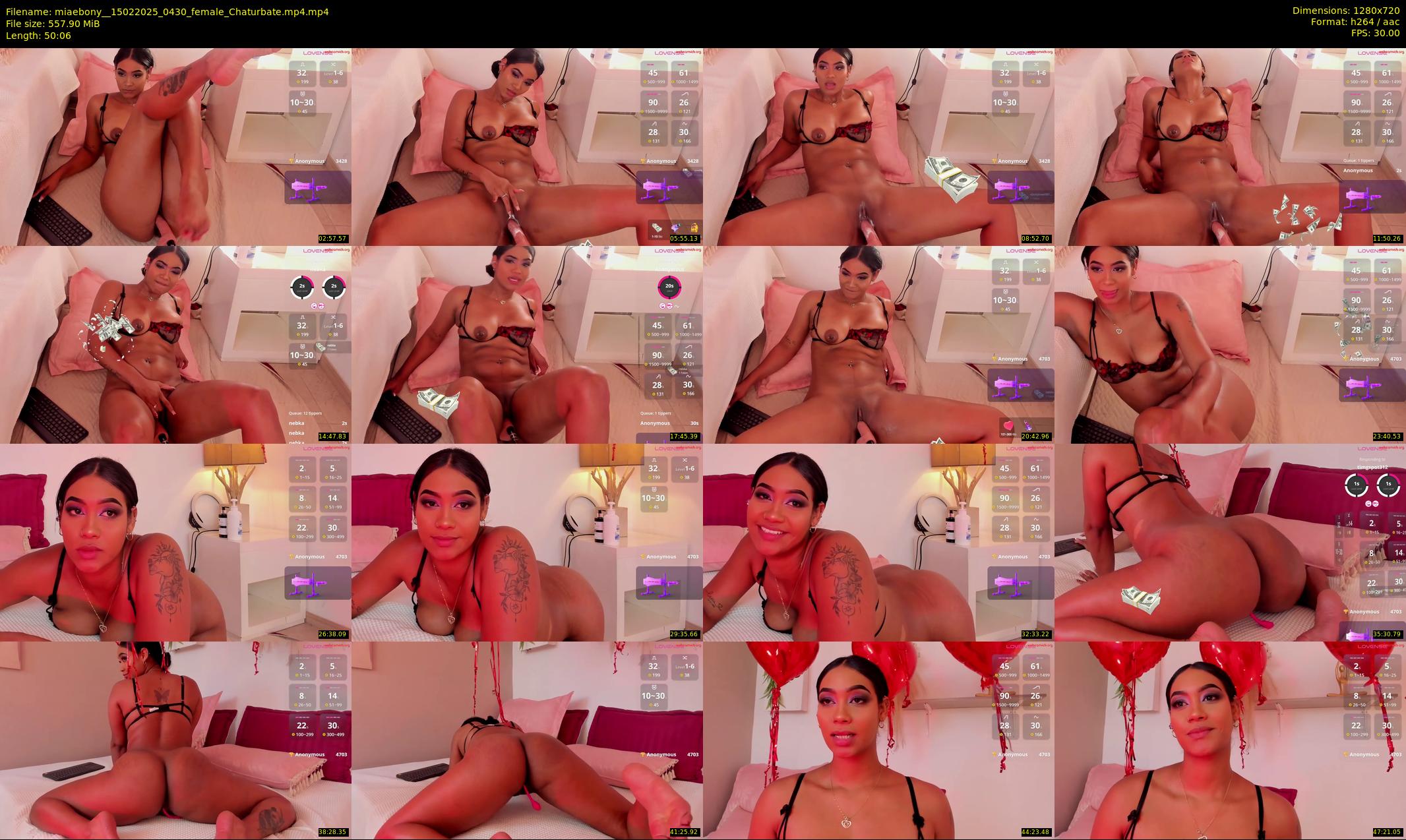 miaebony_ — 51 minute Chaturbate female cam show recording, 720p, Feb 15, 2025