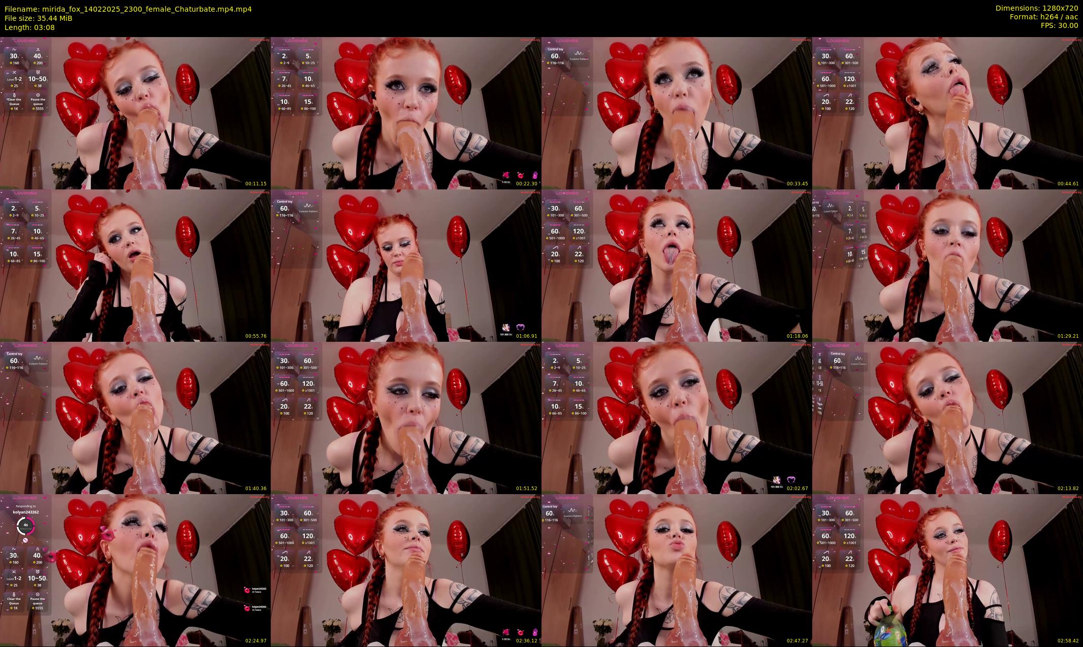 mirida_fox — 4 minute Chaturbate female cam show recording, 720p, Feb 14, 2025
