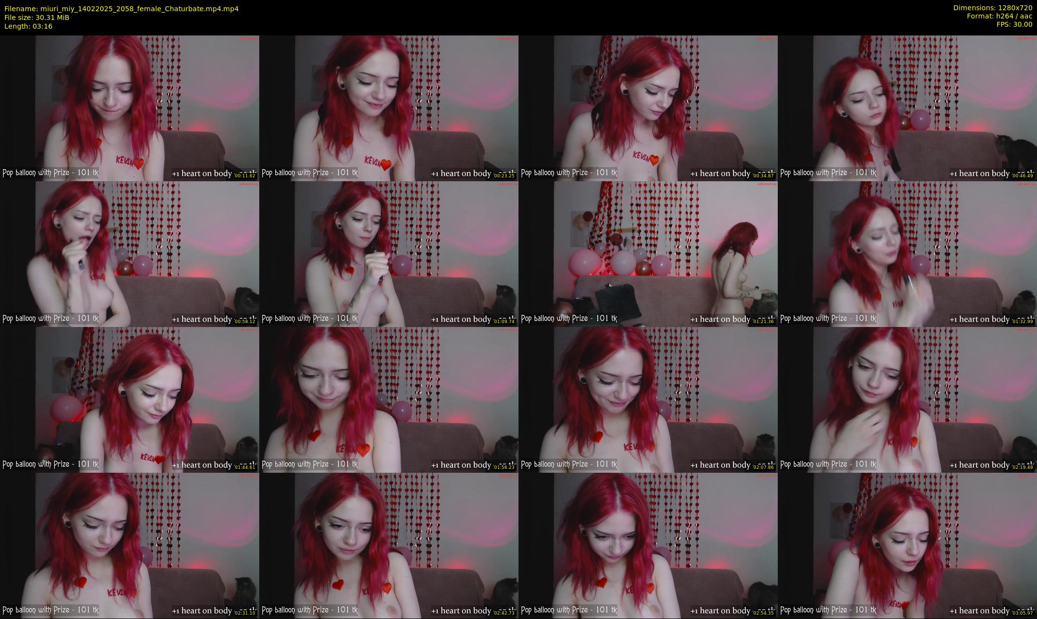 miuri_miy — 4 minute Chaturbate female cam show recording, 720p, Feb 14, 2025